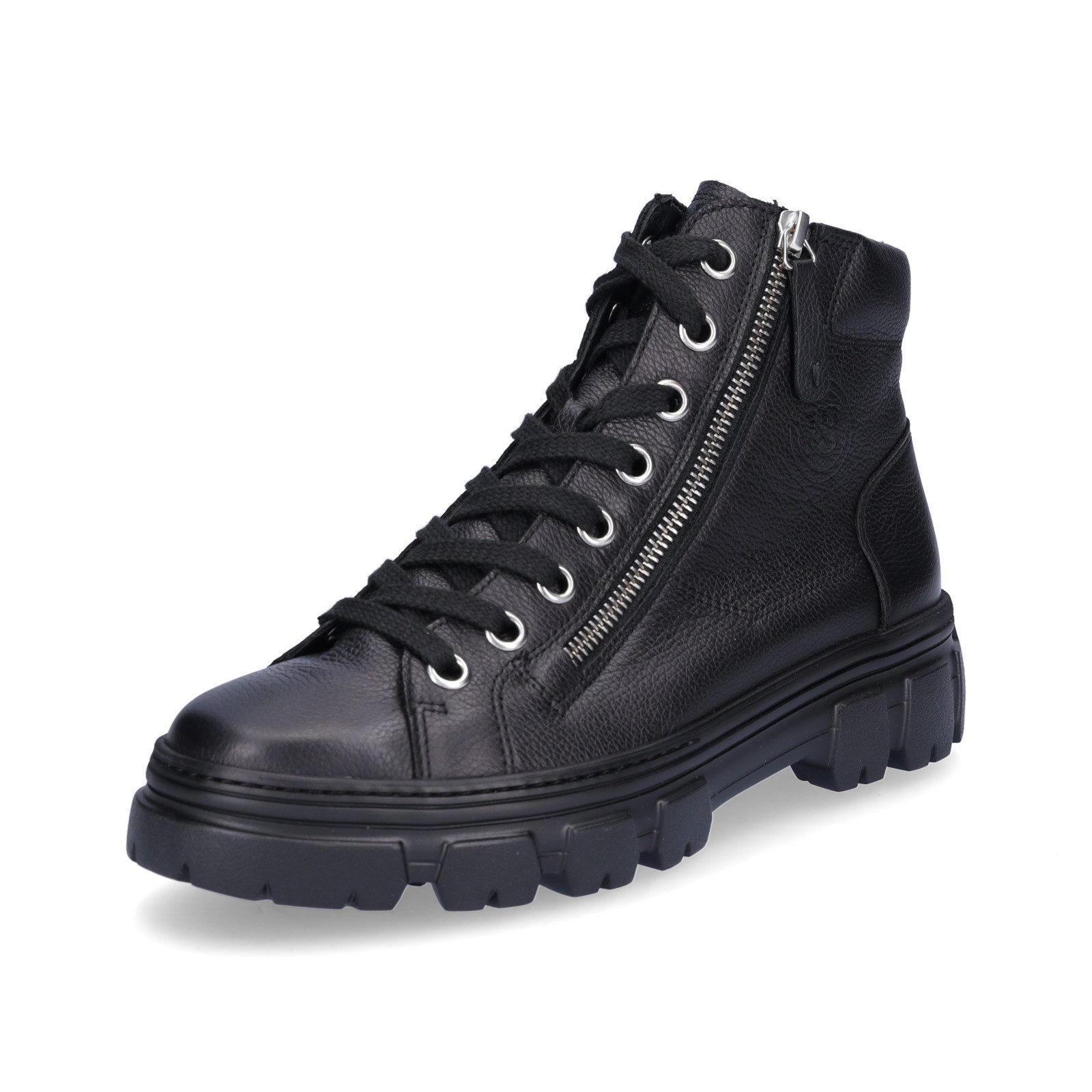 Paul Green Damen High-Top Sneaker schwarz Sneaker