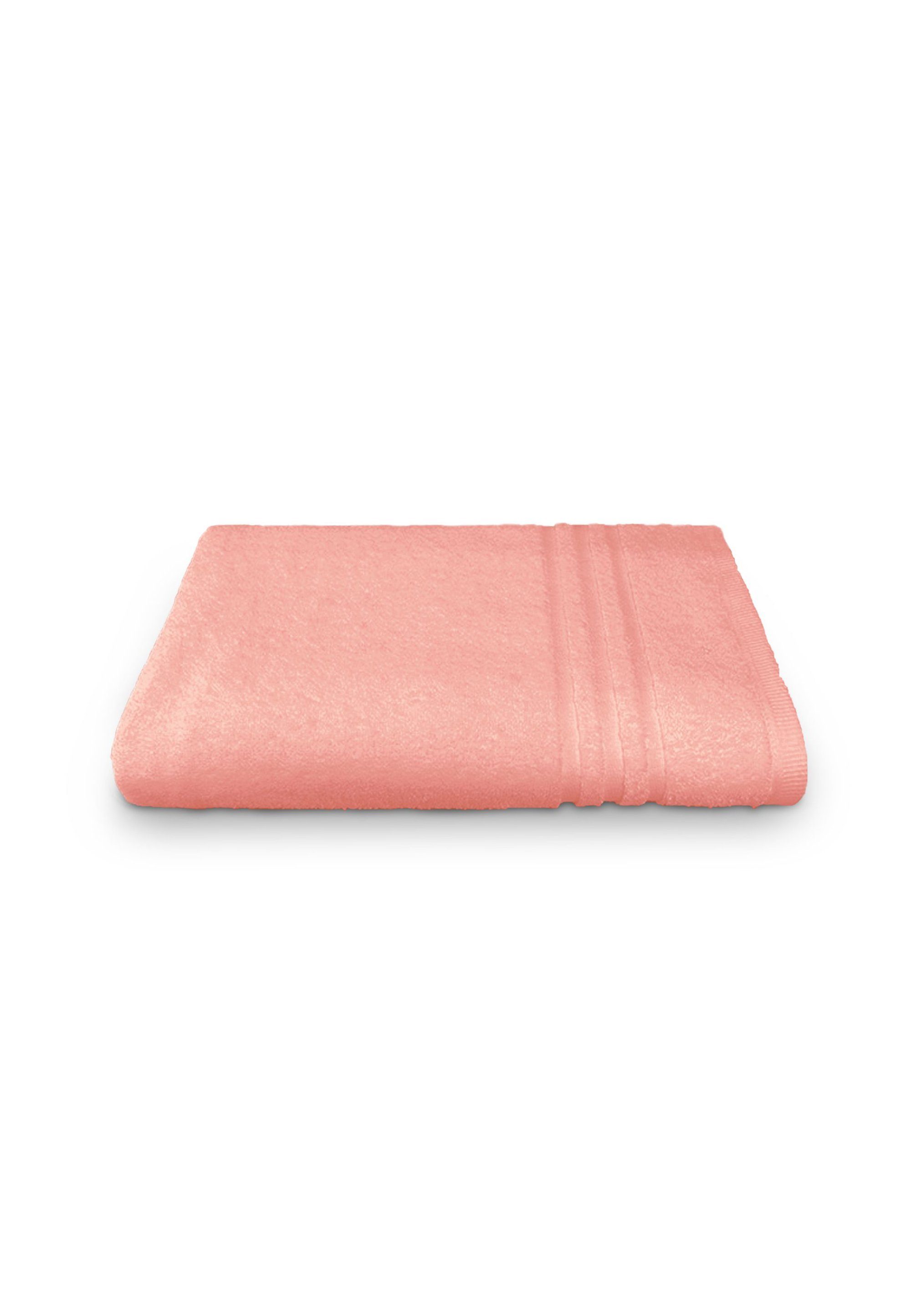 grace grand Streifen-Bordüre mit (1-St), rosa spa Aktion, attraktiver Duschtuch