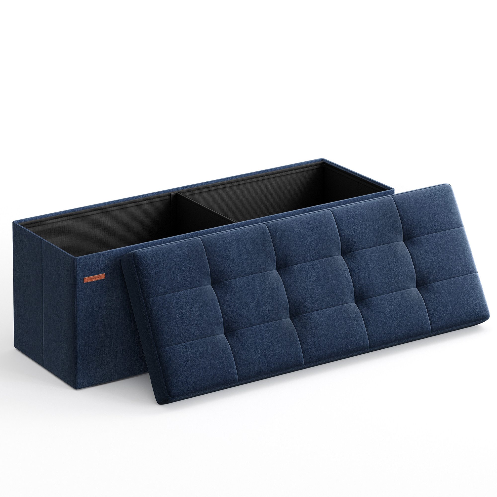 SONGMICS Sitzbank sitzhocker, 76/110cm mit Stauraum, günstig online kaufen