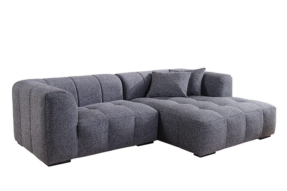 riess-ambiente Ecksofa ZERO GRAVITY 240cm graphit grau · 3-Sitzer Couch in günstig online kaufen