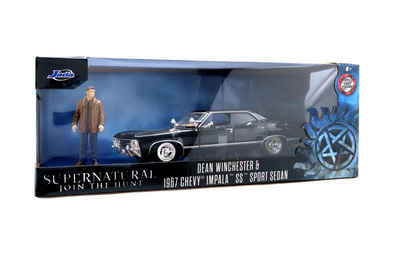 JADA Modellauto »Supernatural Die-Cast Dean Winchester - 1967 Chevrolet Impala SS Sport Sedan Maßstab 1/24«