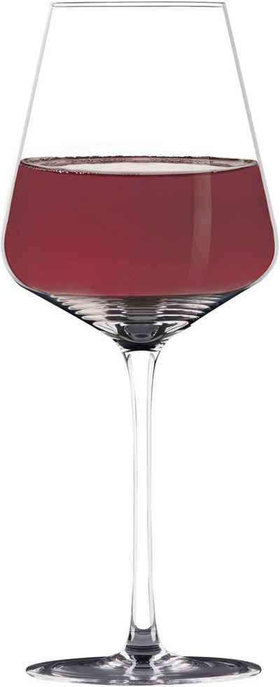 SABATIER International Rotweinglas, Kristallglas, Inhalt 700 ml, 2-teilig