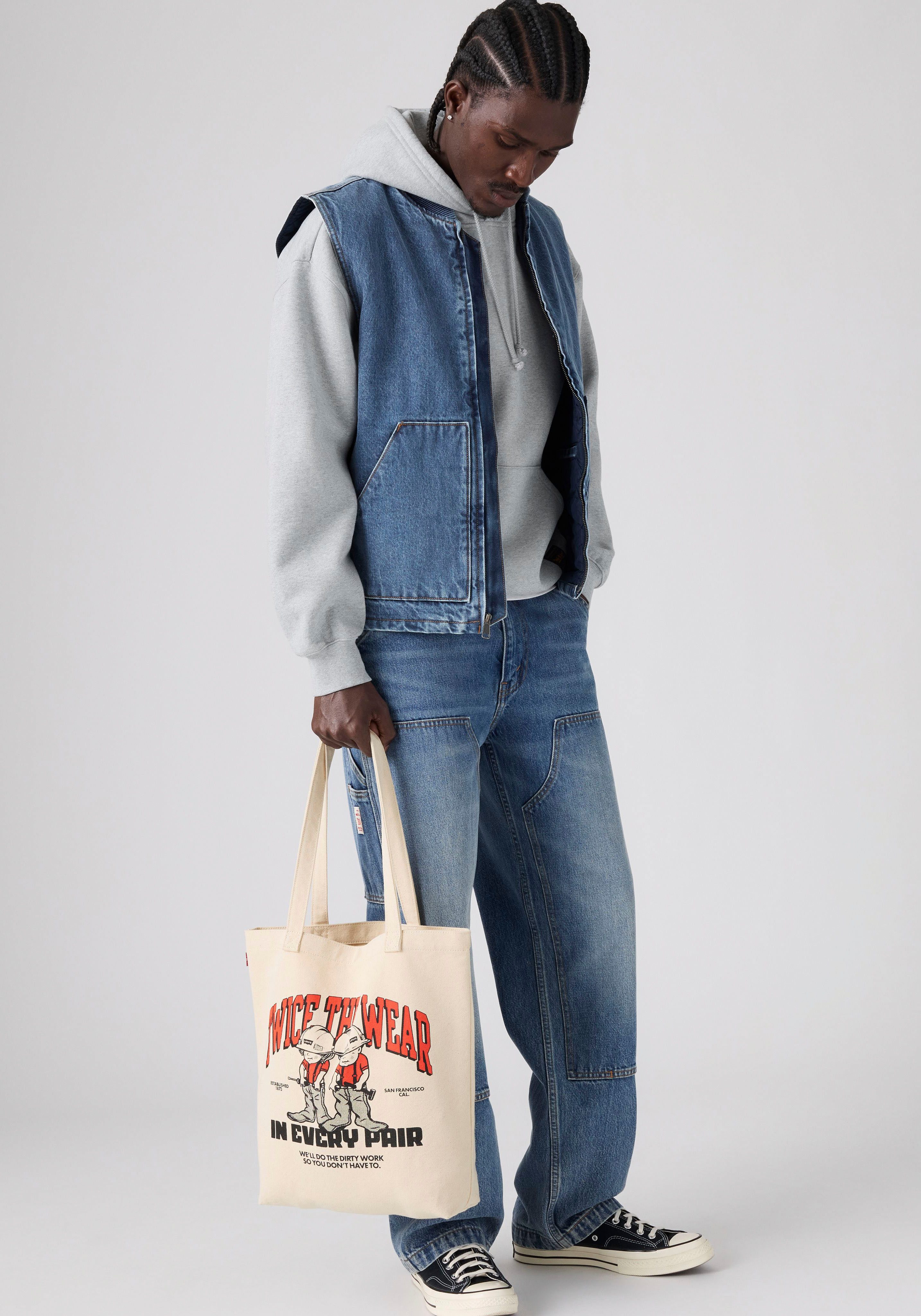 Levi's® Beuteltasche OV GRAPHIC TOTE