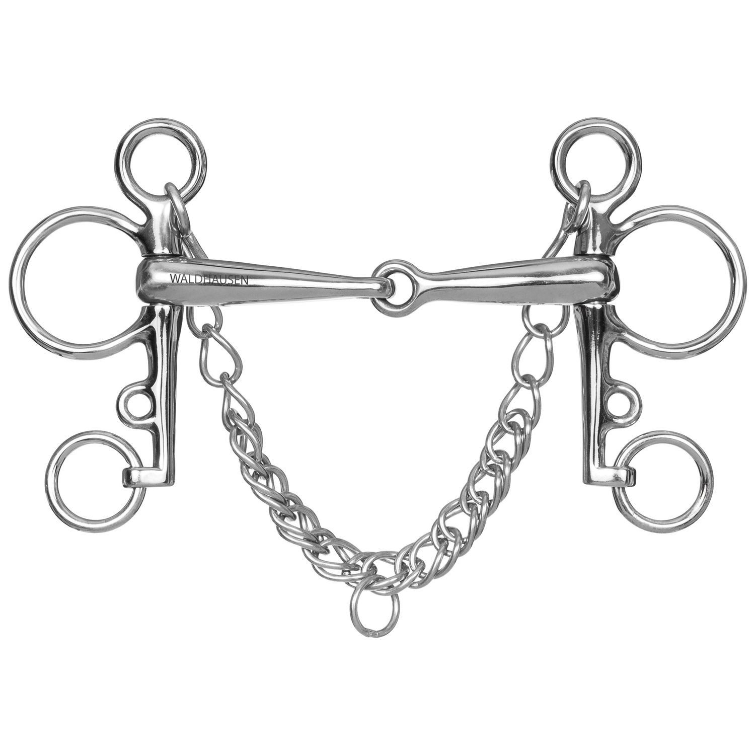 Waldhausen Kandarengebiss Waldhausen Pelham einfach gebrochen