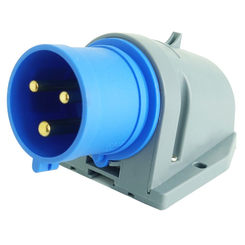 TP Electric Steckdose CEE Wandstecker Camping 3P 16A 230V IP44, 1-St.