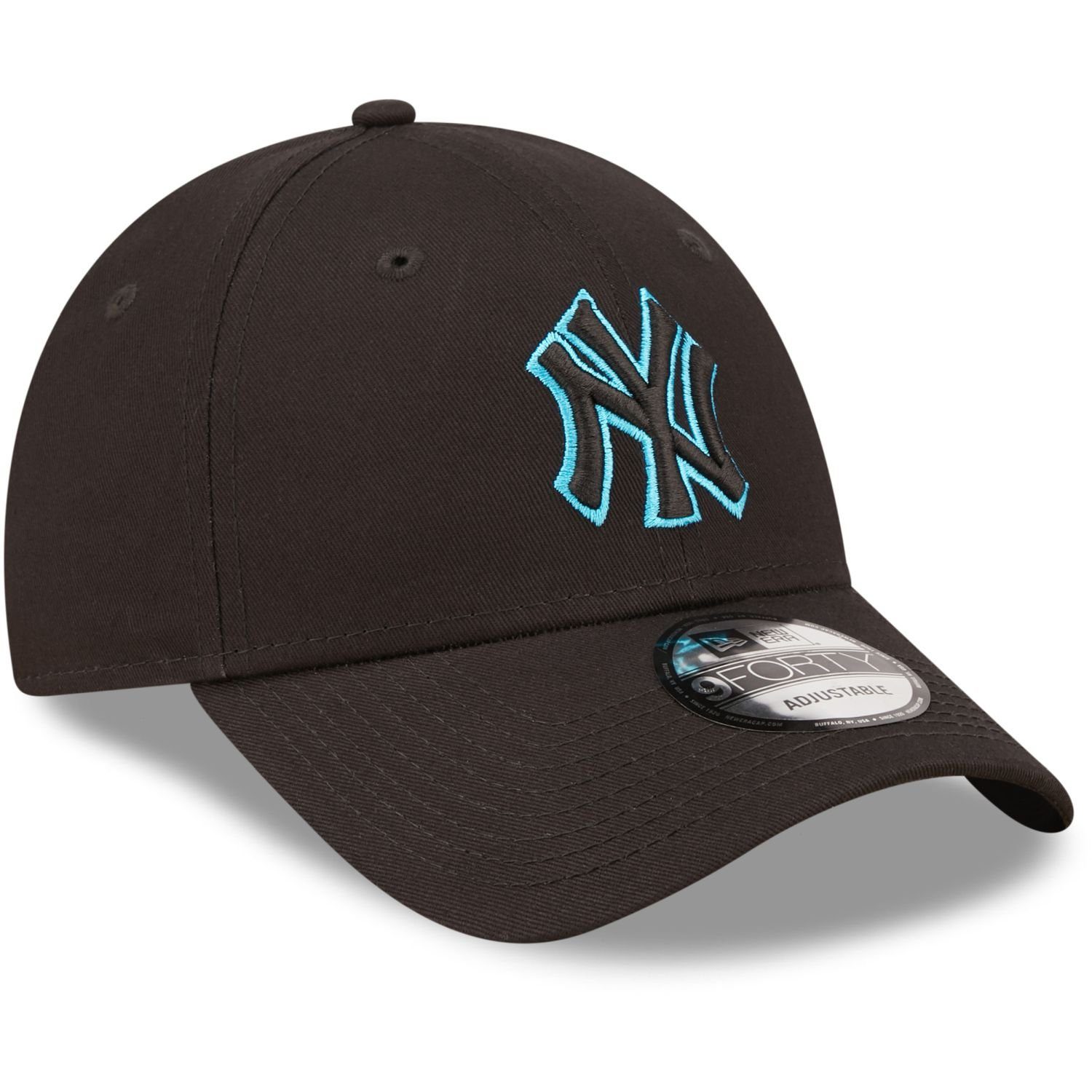 New Strapback New York OUTLINE Era Yankees Cap 9Forty Baseball