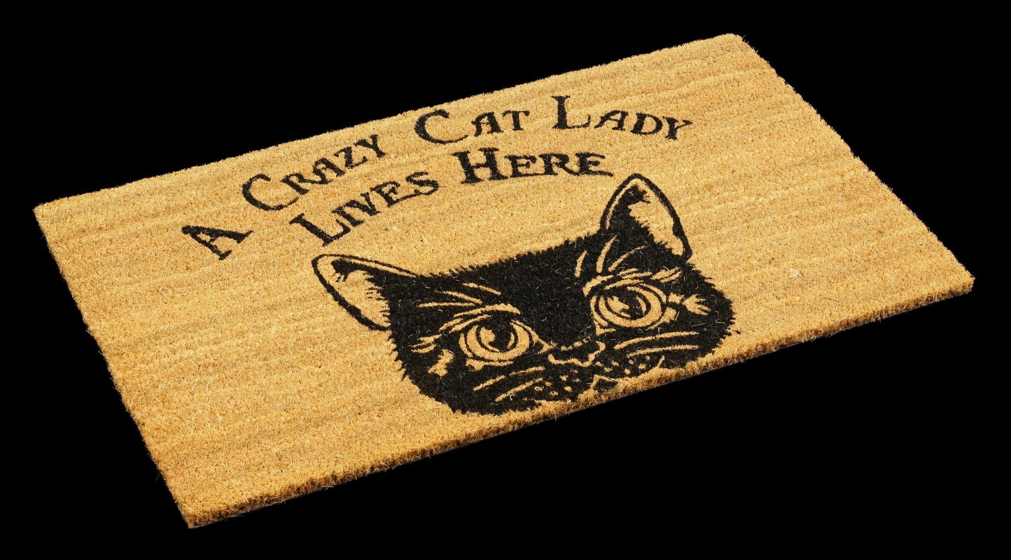 Fußmatte Fantasy Fußmatte mit Katze - Crazy Cat Lady - Nemesis Now, Figuren Shop GmbH, Hauseingang