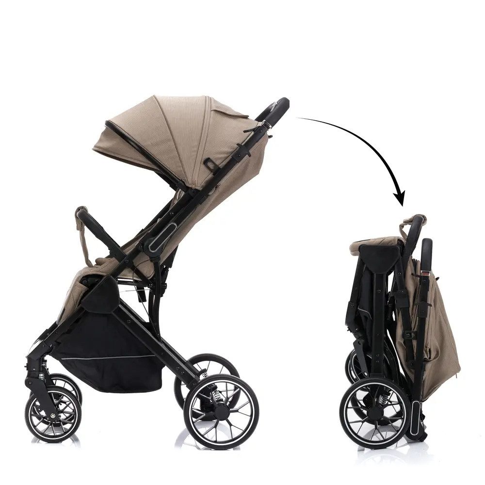 Fillikid Kombi-Kinderwagen Buggy Fill Axis taupe – Bild 3 von 5