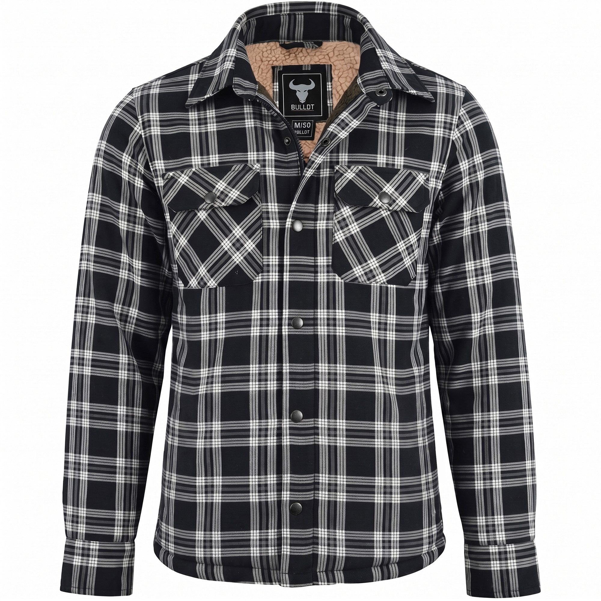 BULLDT Thermohemd Trend529-Hemd Gefüttert Lumberjack Flanellhemd Arbeitshemd Holzfällerhemd winter – Bild 3 von 5