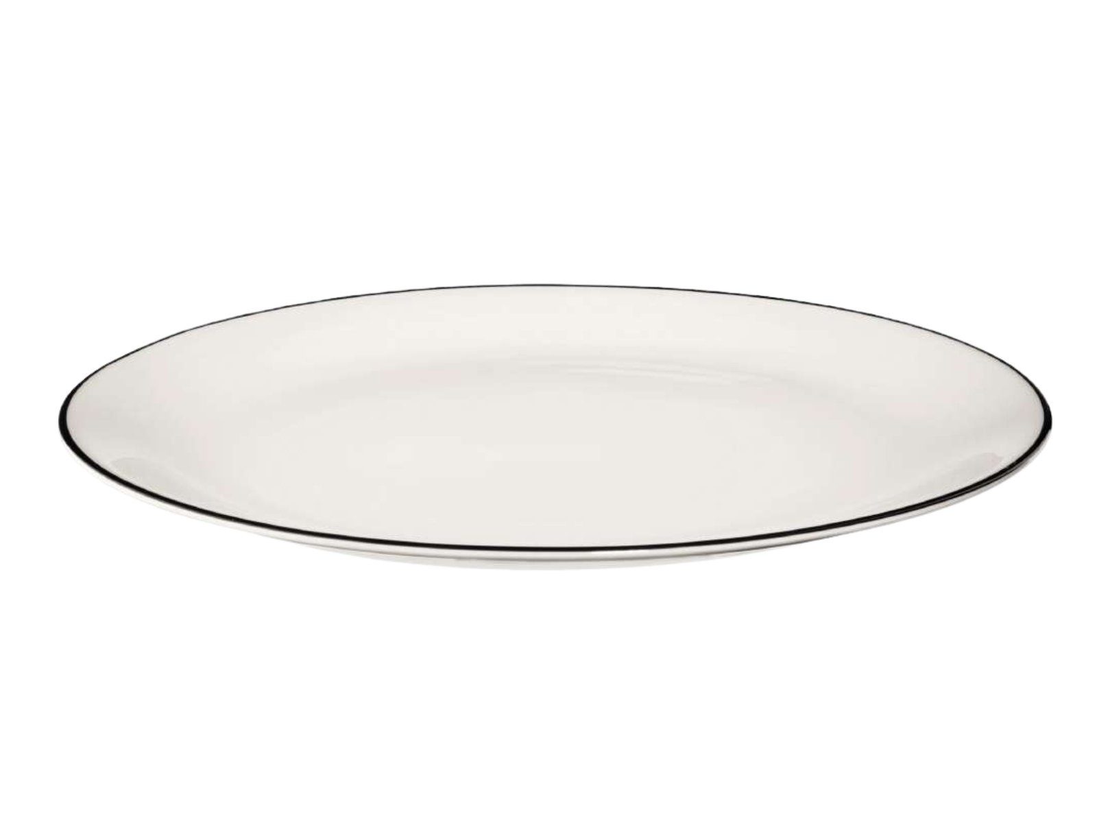 ASA SELECTION Dessertteller à table ligne noire Dessertteller 14,5 cm, Geschirr