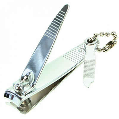 OSMA Werm Nagelpflege-Set Nagelknipser 5,5 cm, 1-tlg., Knipser Nagelschneider, verchromt Nagelpflege
