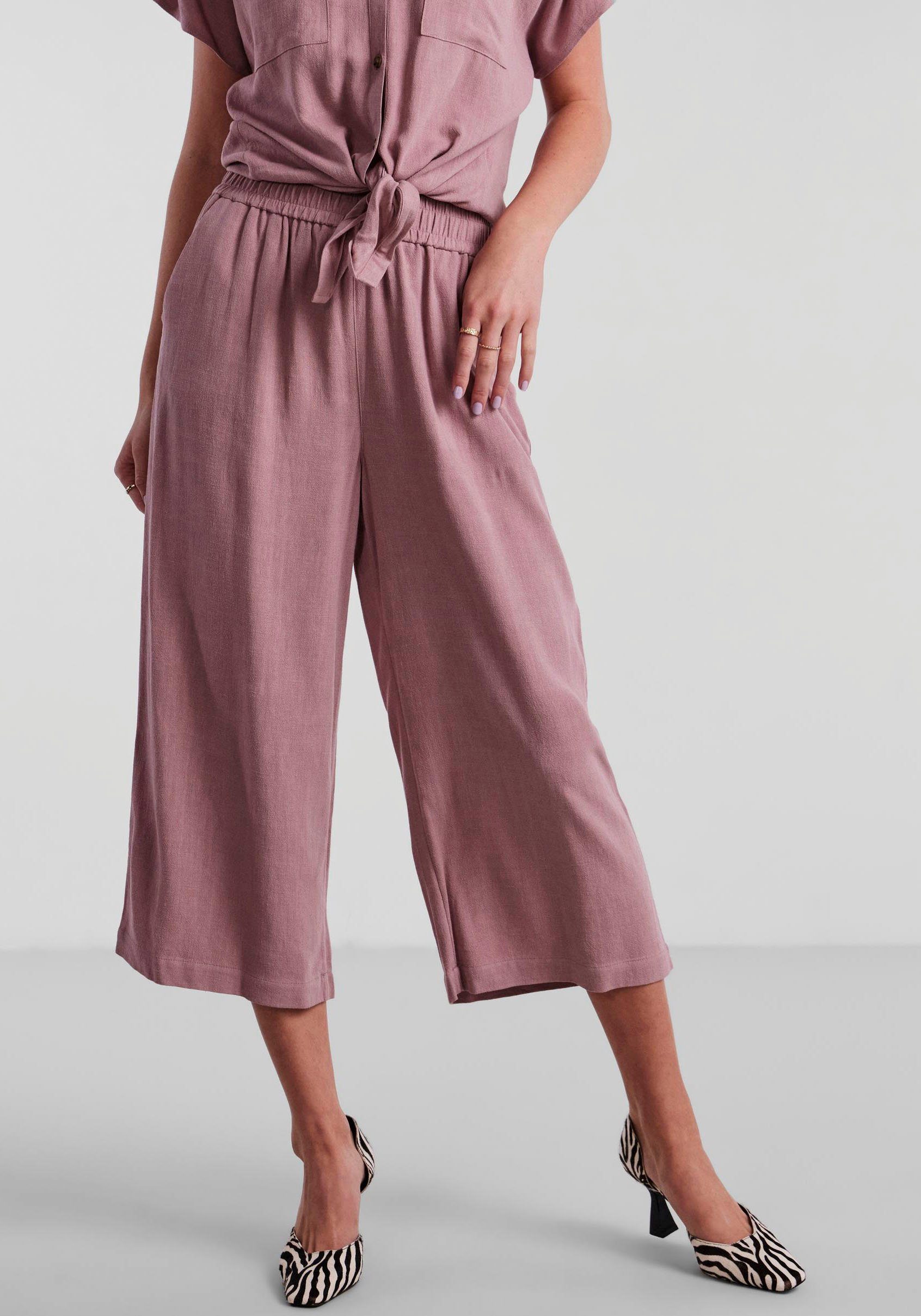 pieces 7/8-Hose PCVINSTY HW CULOTTE NOOS mit Leinen