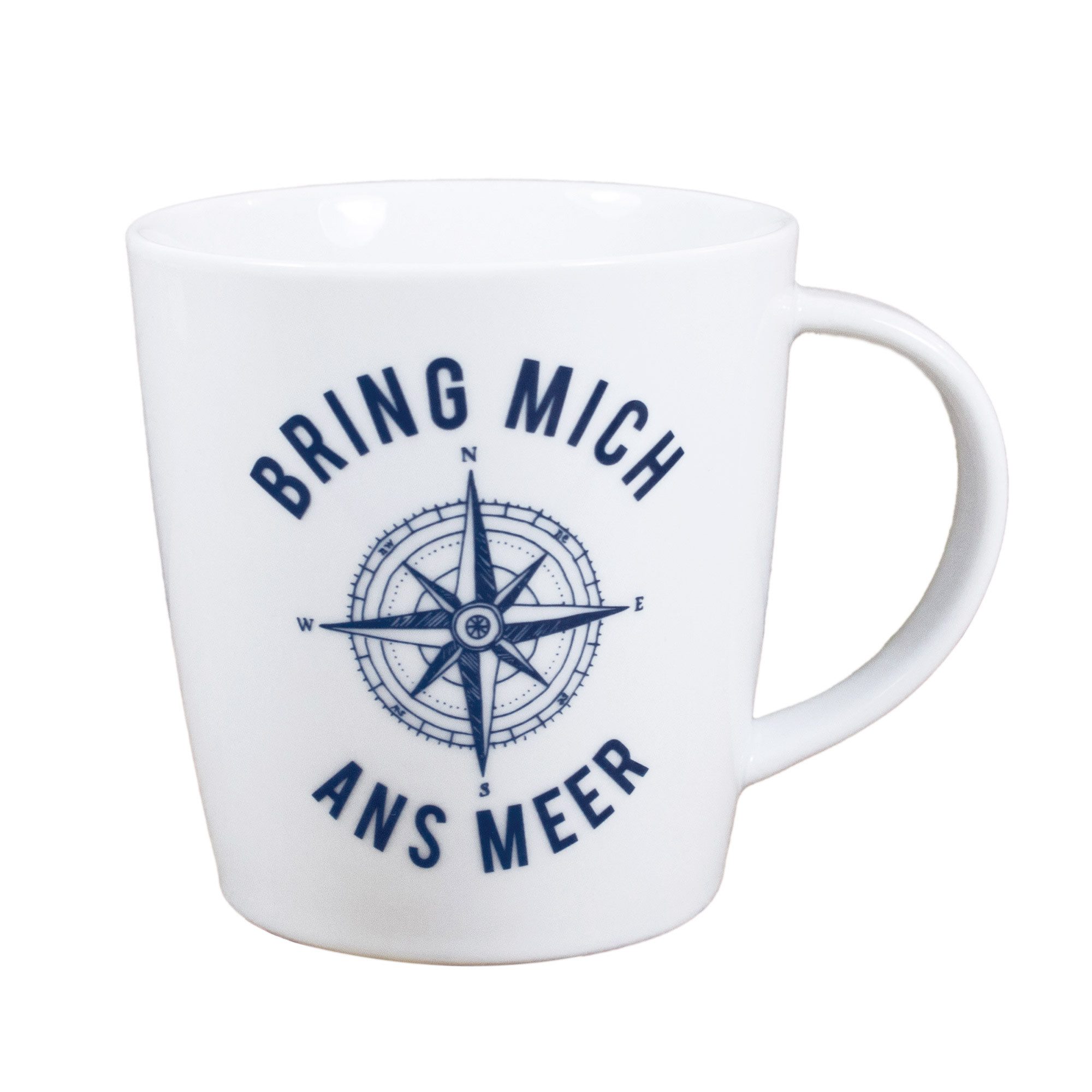Becher Großer Porzellanbecher Bring mich ans Meer