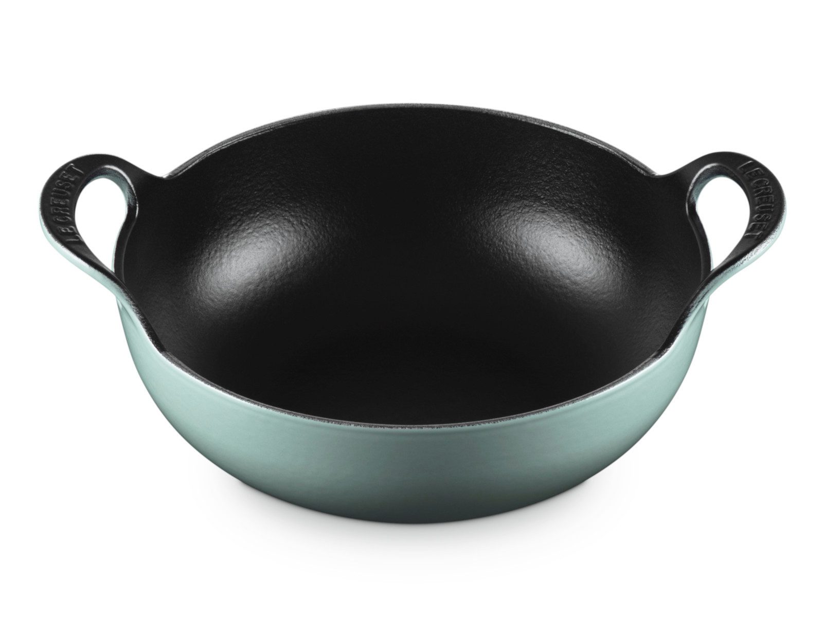 LE CREUSET Kochtopf Balti Dish Tradition rund sea salt 24cm, Emailliertes Gusseisen