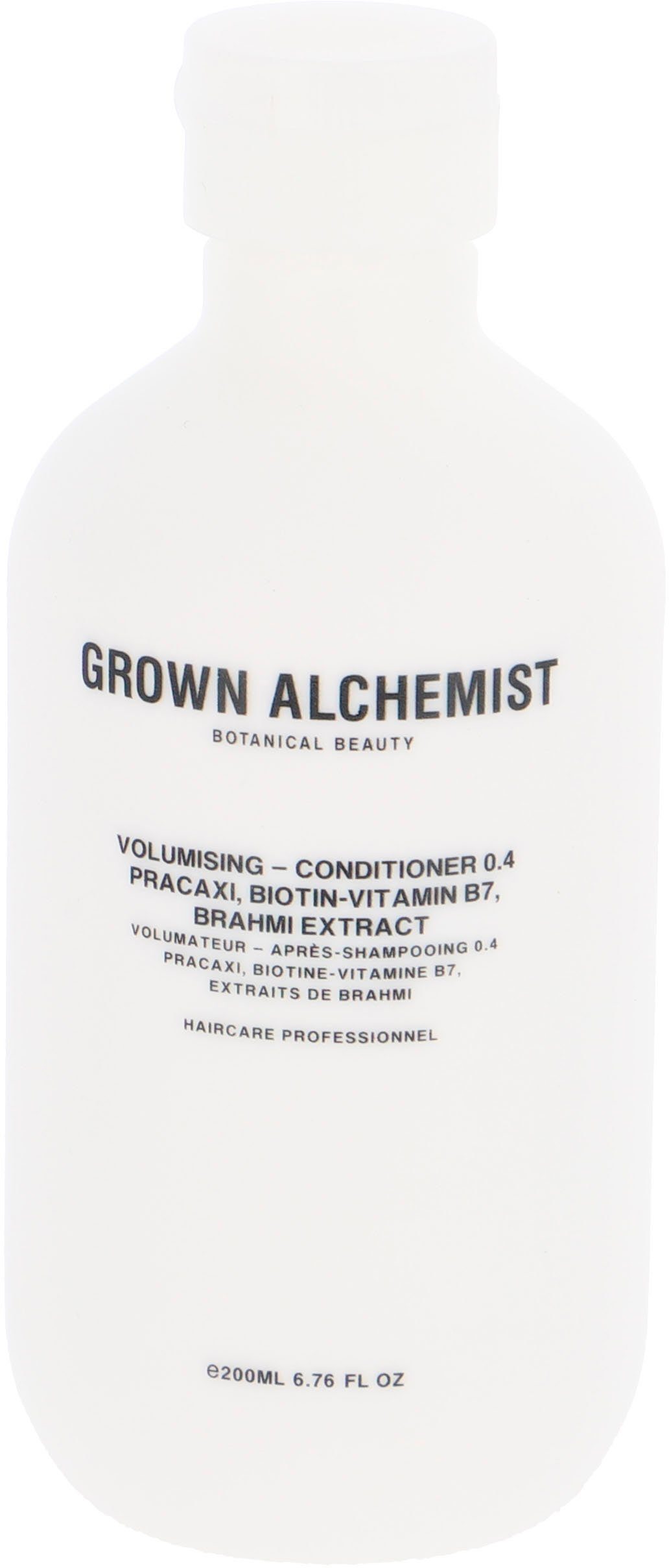 - Extract Brahmi Volumising ALCHEMIST 0.4, Haarspülung Pracaxi, Conditioner Biotin-Vitamin B7, GROWN