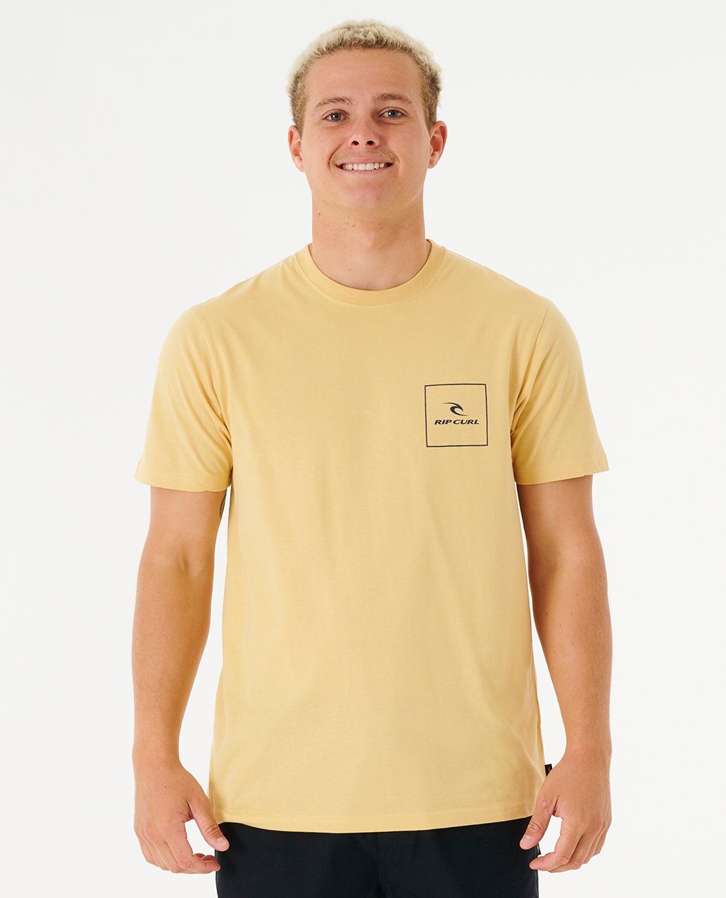 Rip Corp navy dark T-Shirt Curl Icon Print-Shirt