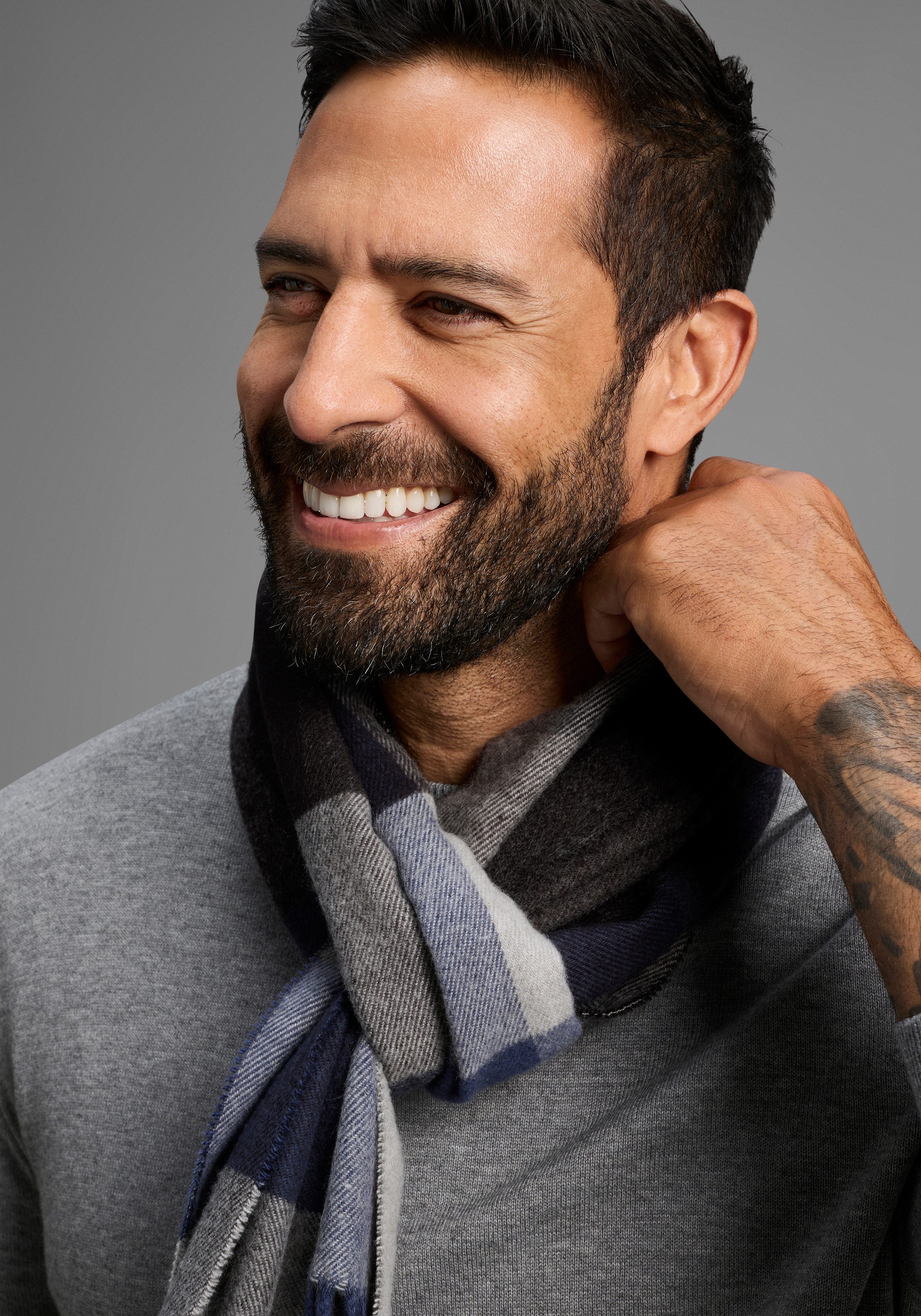 Man's World Schal, im modischem Karomuster mit klassischen Farben - NEW günstig online kaufen