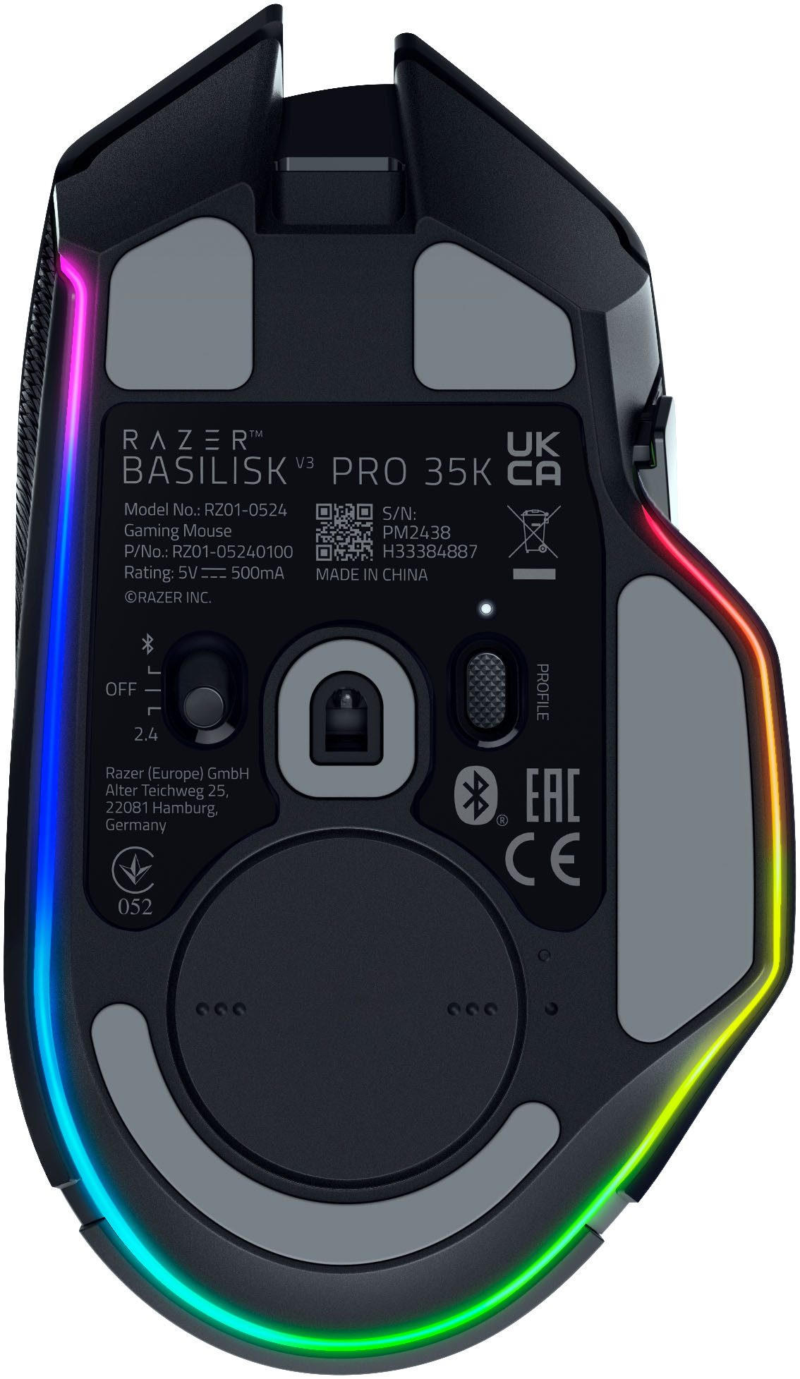 RAZER Basilisk V3 Pro 35K Gaming-Maus (Bluetooth)