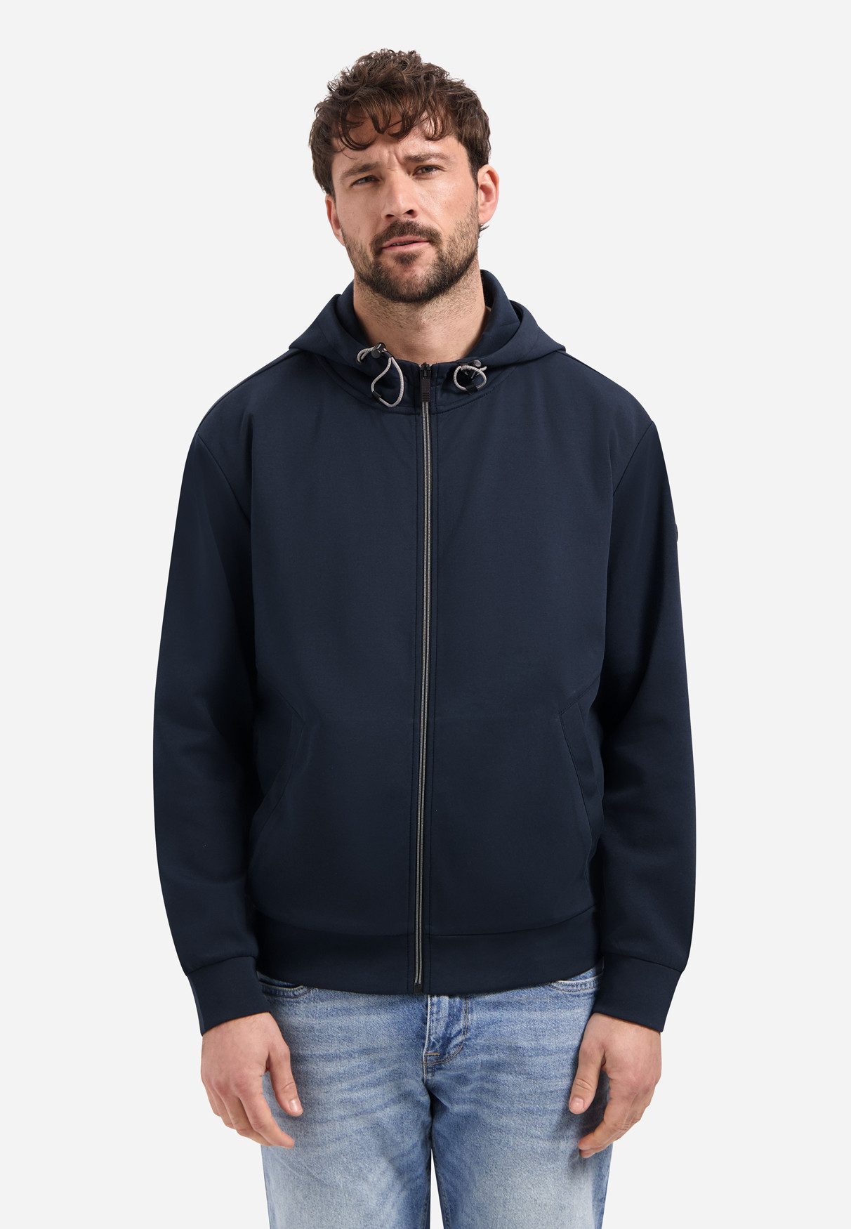NO EXCESS Kapuzensweatshirt Sweater Full Zipper Hooded Interloc