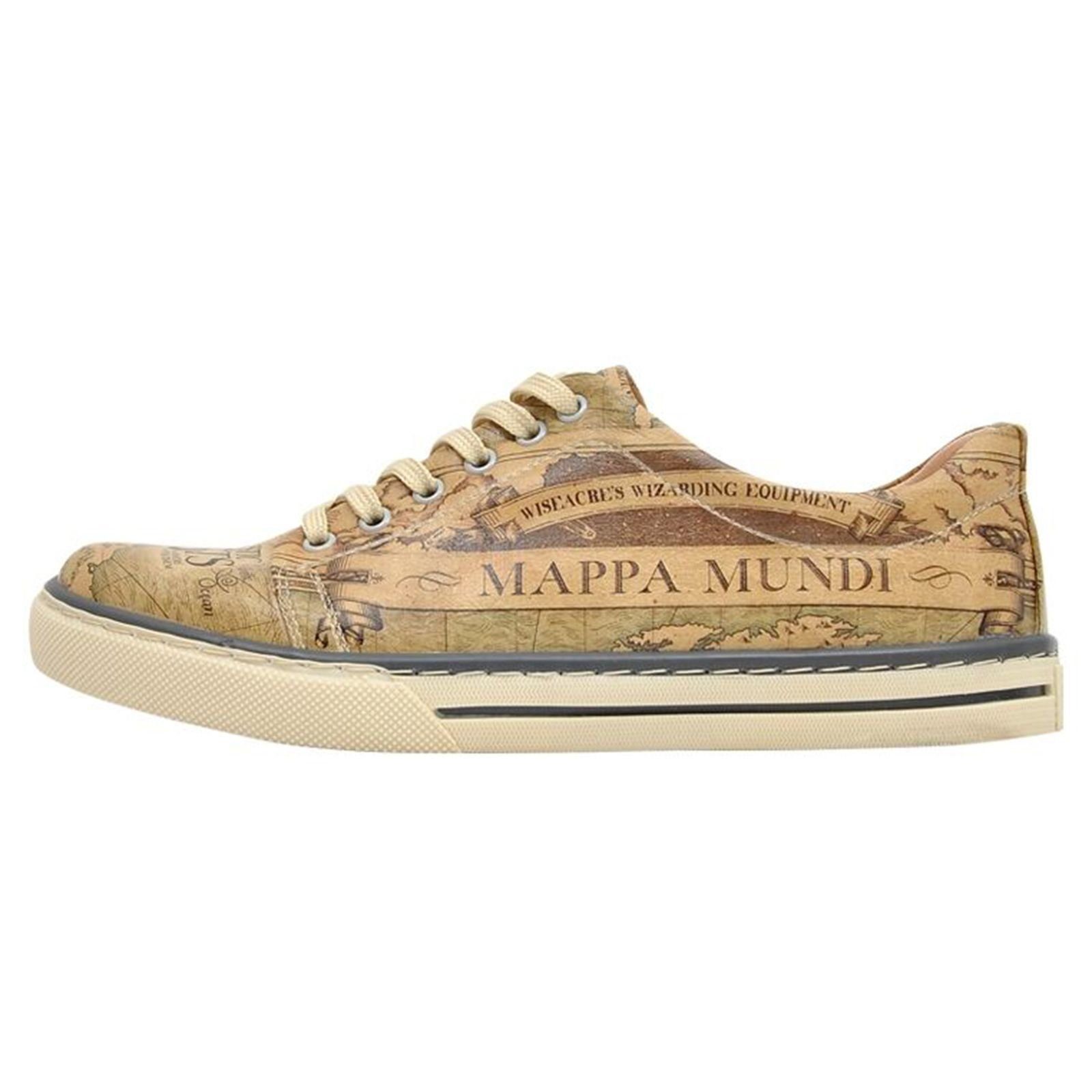 Classic Schnürsneaker Mappa Mundi Fantastic Beasts Damen Sneaker Sneaker