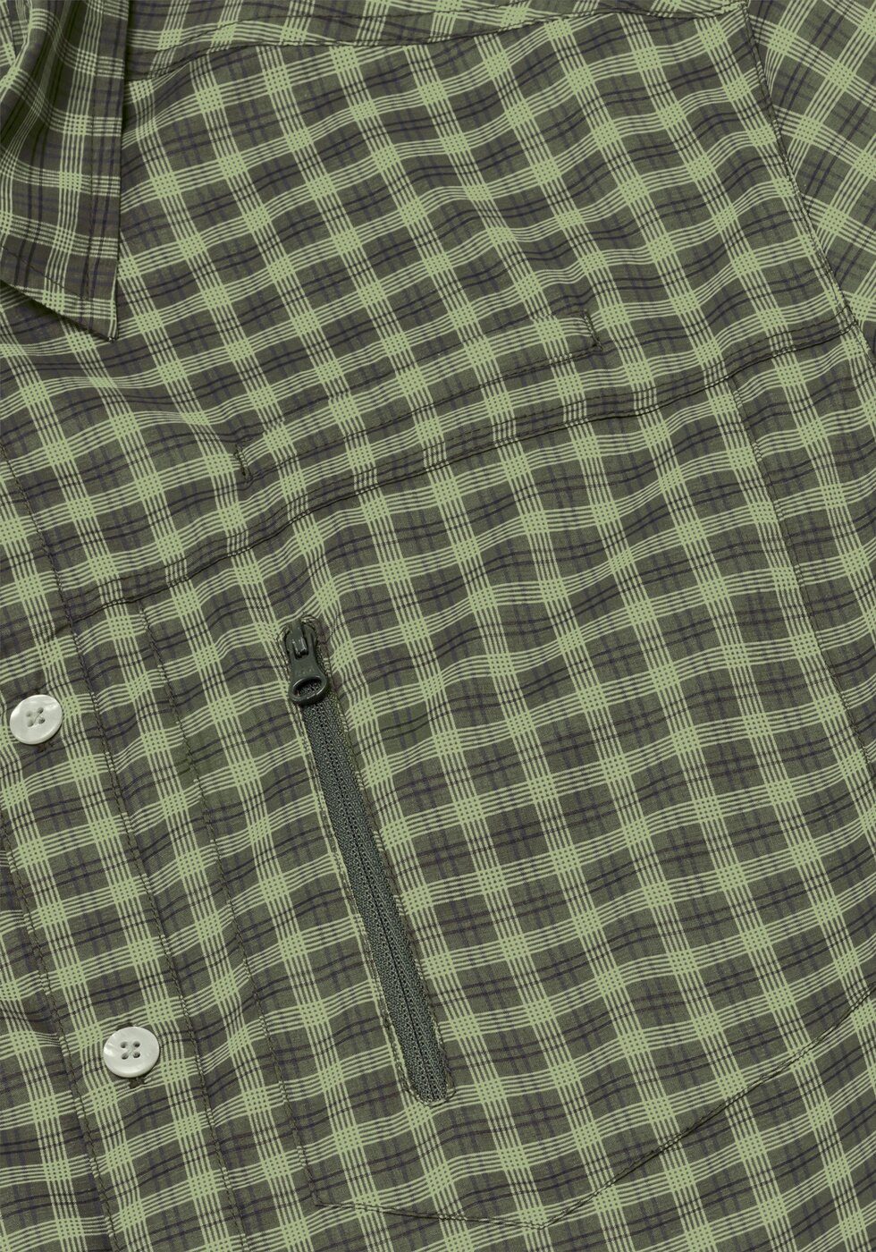 Maier Sports Outdoorhemd Mats S/S GREEN CHECK