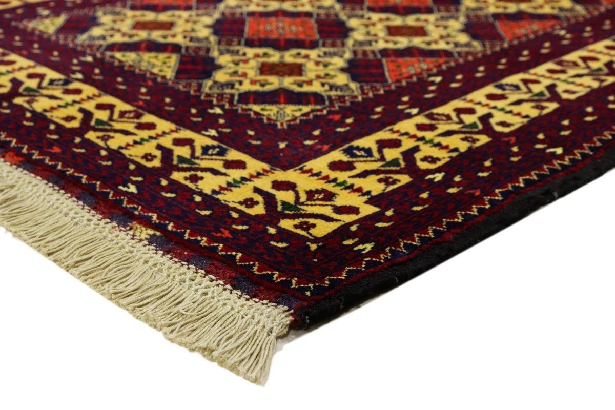Höhe: Afghan Orientteppich Handgeknüpfter Mauri rechteckig, mm Nain Trading, 100x153 Orientteppich, 6