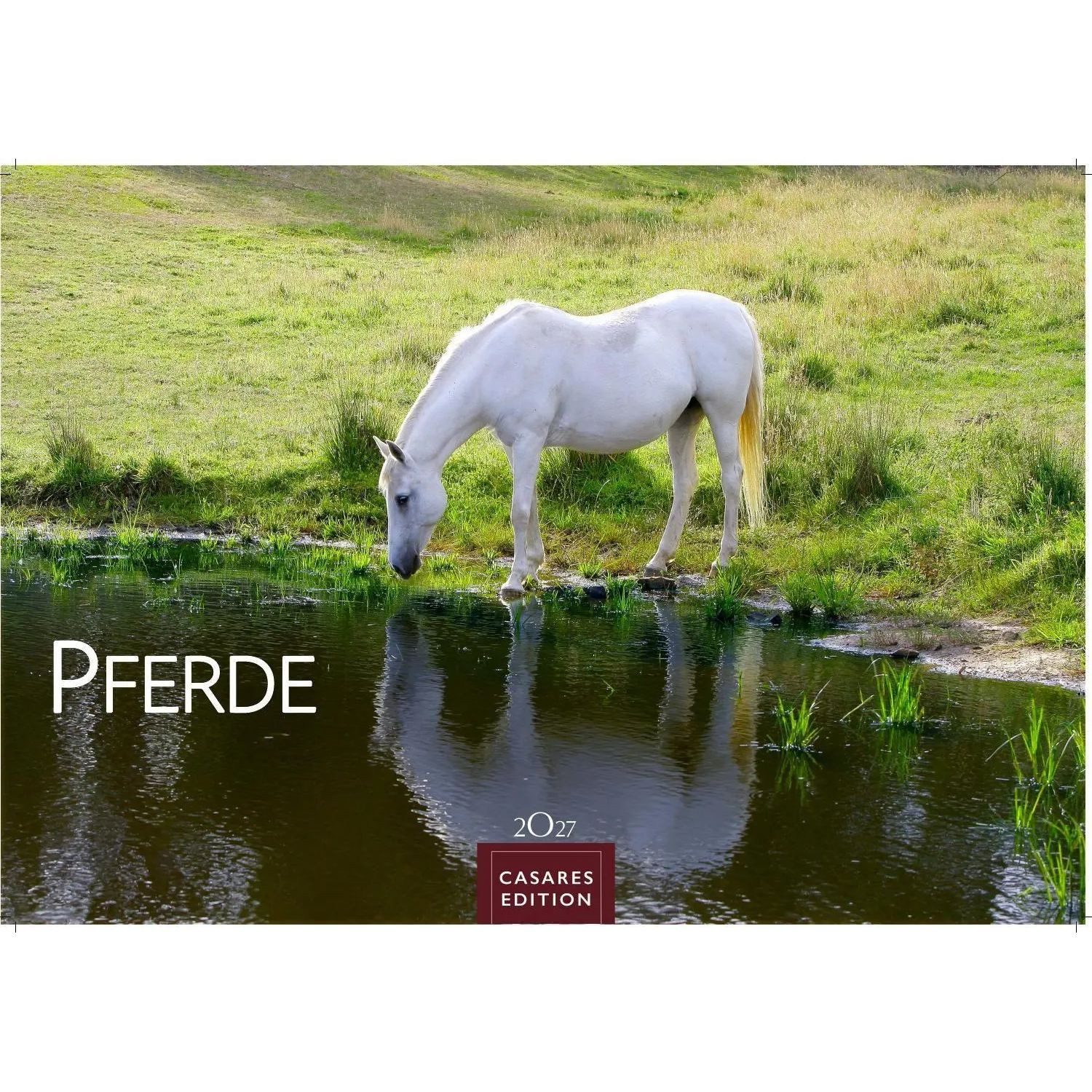 Wandkalender Pferde Kalender 2027 - Wandkalender, Fotokalender Tierkalender...