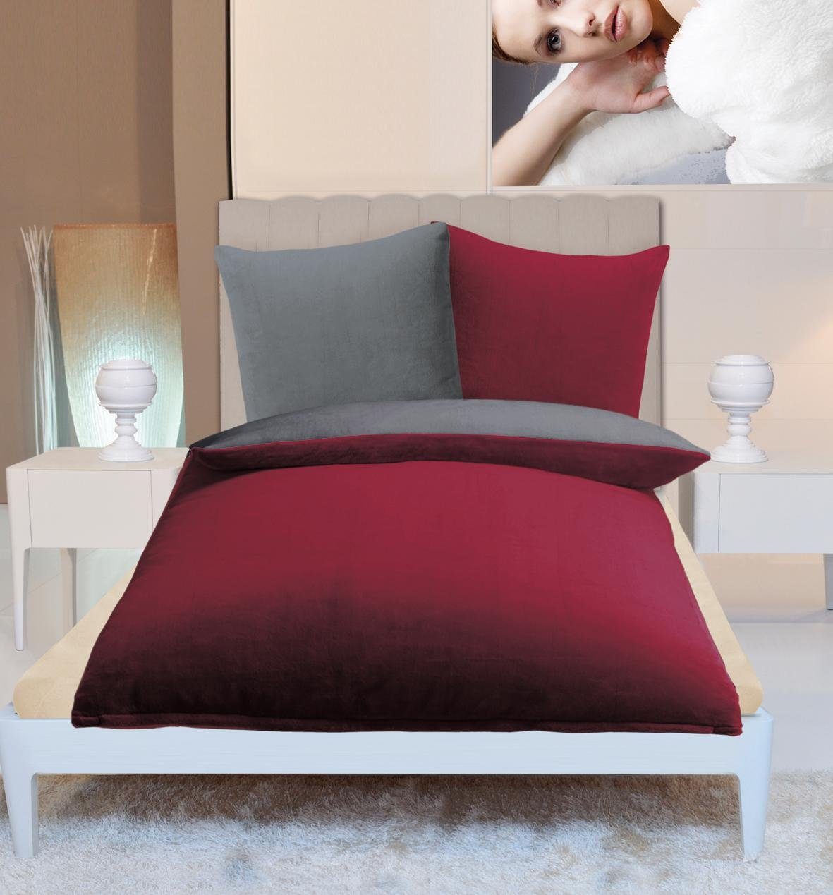 Gözze Wendebettwäsche Superflausch in Gr. 135x200 günstig online kaufen