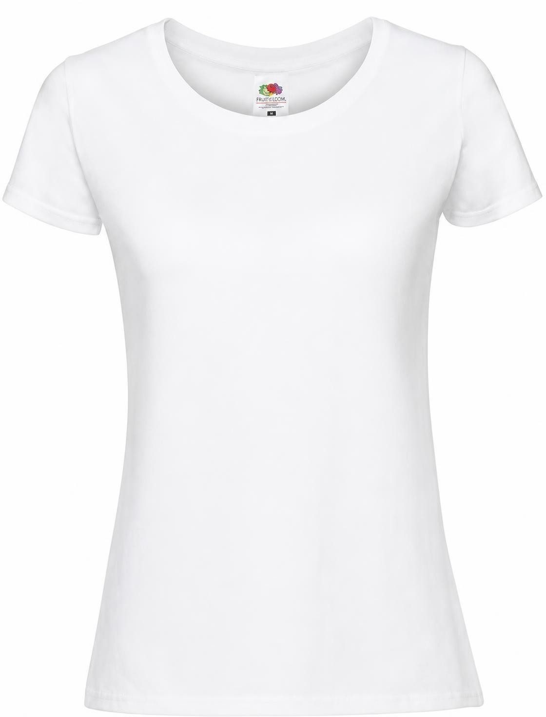 Fruit of the Loom Rundhalsshirt Damen T-Shirt Ringspun Premium T Lady-fit