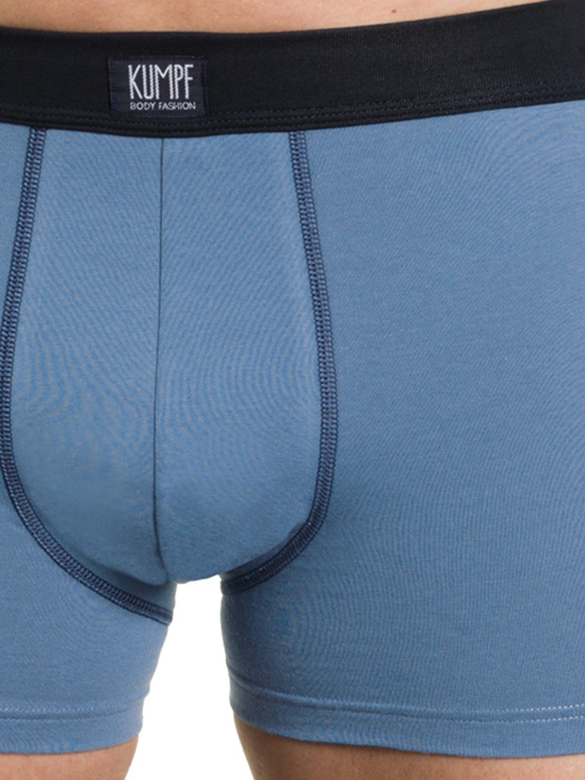 KUMPF Retro Pants Herren Pants multi Cotton colored 3er Markenqualität Bio hohe Pack 3-St) (Packung