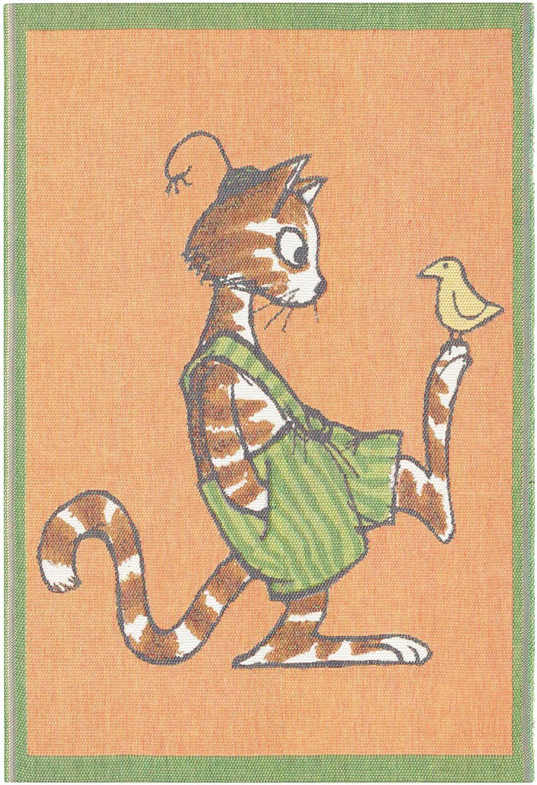 Babydecke Babydecke Hej På Dig 72x105 cm, EKELUND MASTER WEAVERS 1692, Pixel gewebt (6-farbig)