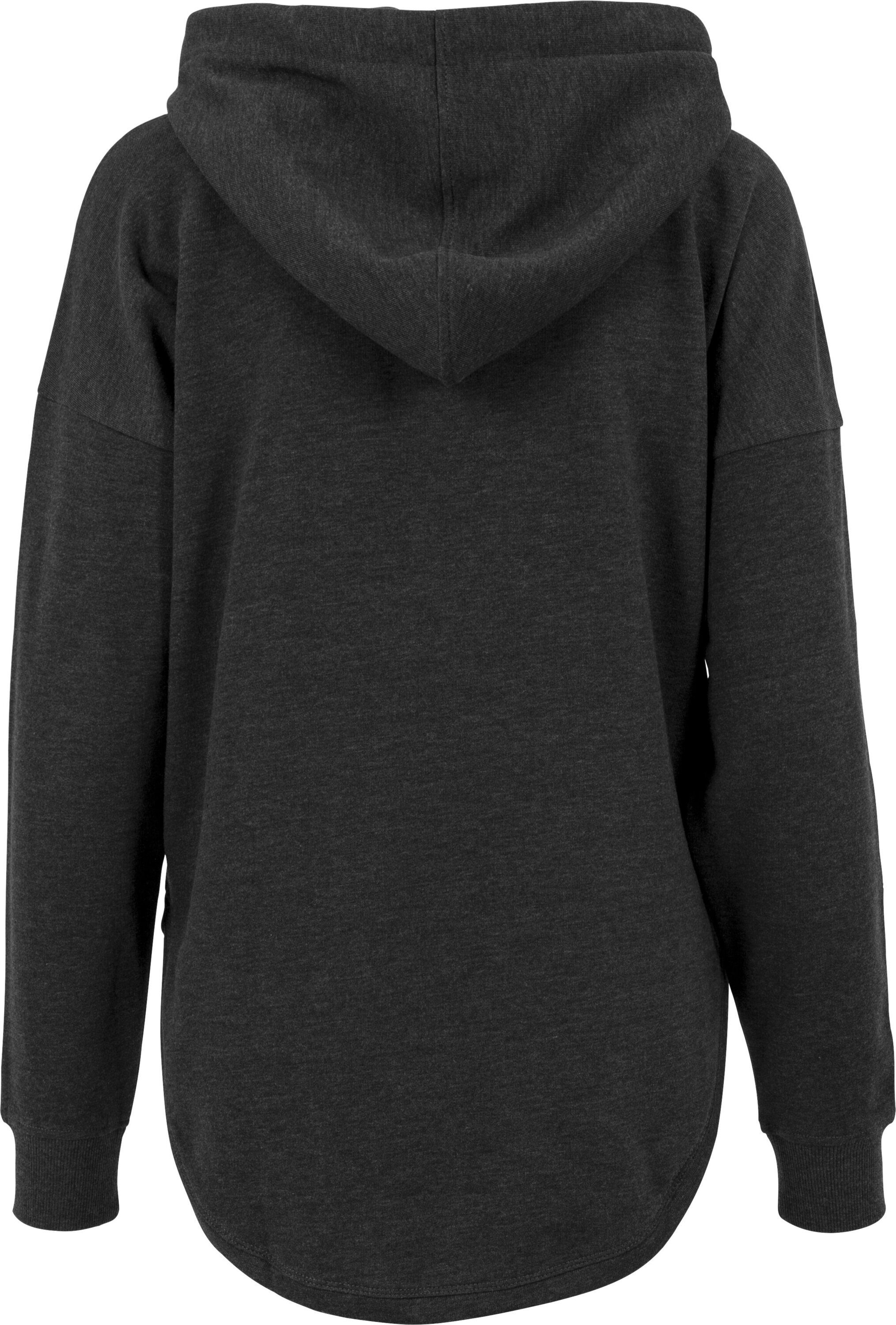 Oversized (1-tlg) CLASSICS Hoody Damen Kapuzenpullover Terry charcoal Ladies URBAN