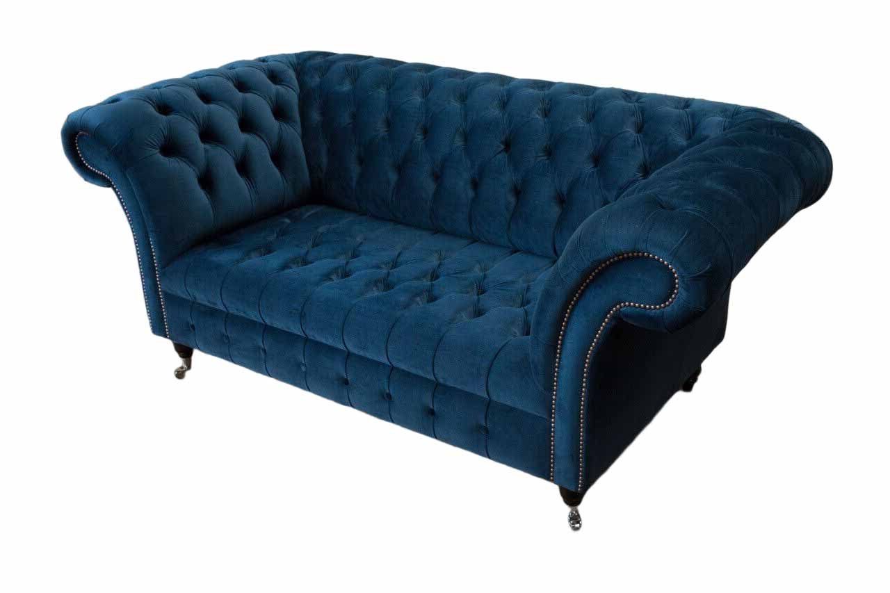 JVmoebel Chesterfield-Sofa, Chesterfield Sofa Sofas Wohnzimmer Design Textil Couch Klassisch