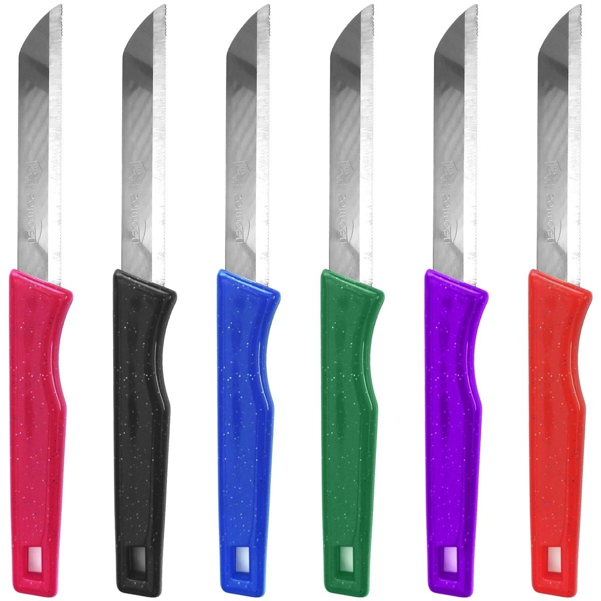 EsinHome Allzweckmesser Solingen Obstmesser Küchenmesser Gemüsemesser Sehr Scharf Rostfrei, Wellenschliff