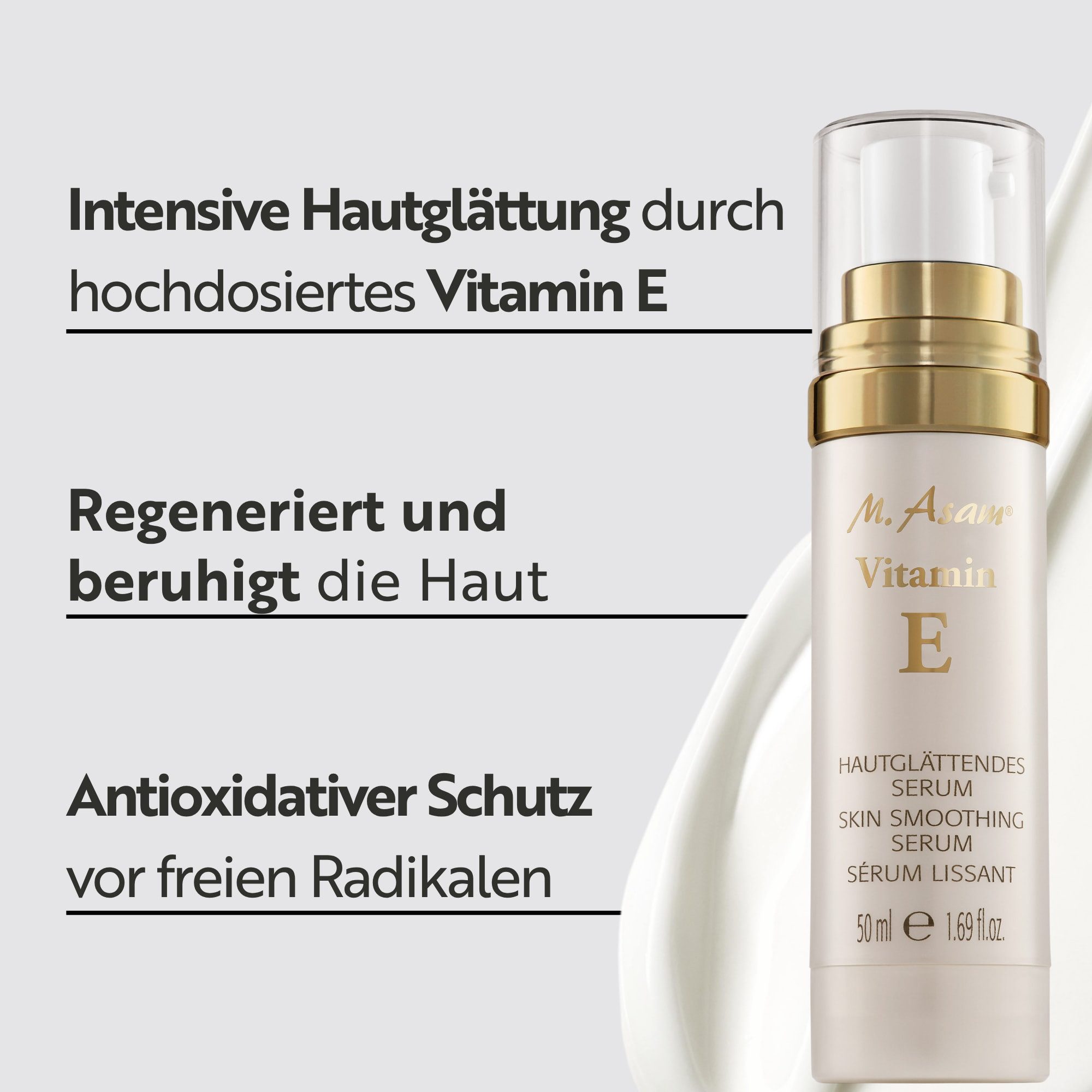 asambeauty Gesichtsserum Hautglättendes Serum – Bild 2 von 5