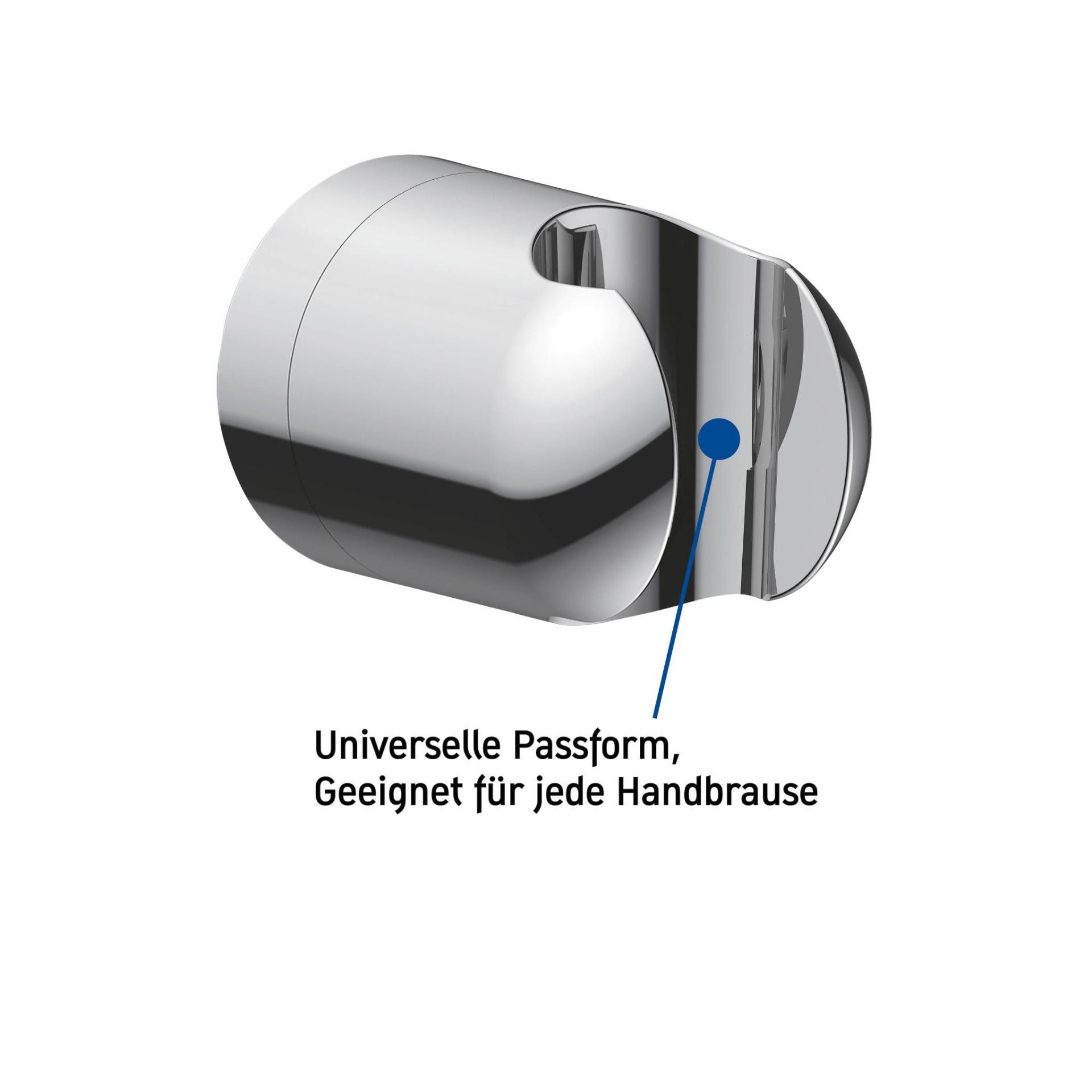 Duravit Brausehalter Brausehalter Wandhalterung Duschkopf Chrom günstig online kaufen