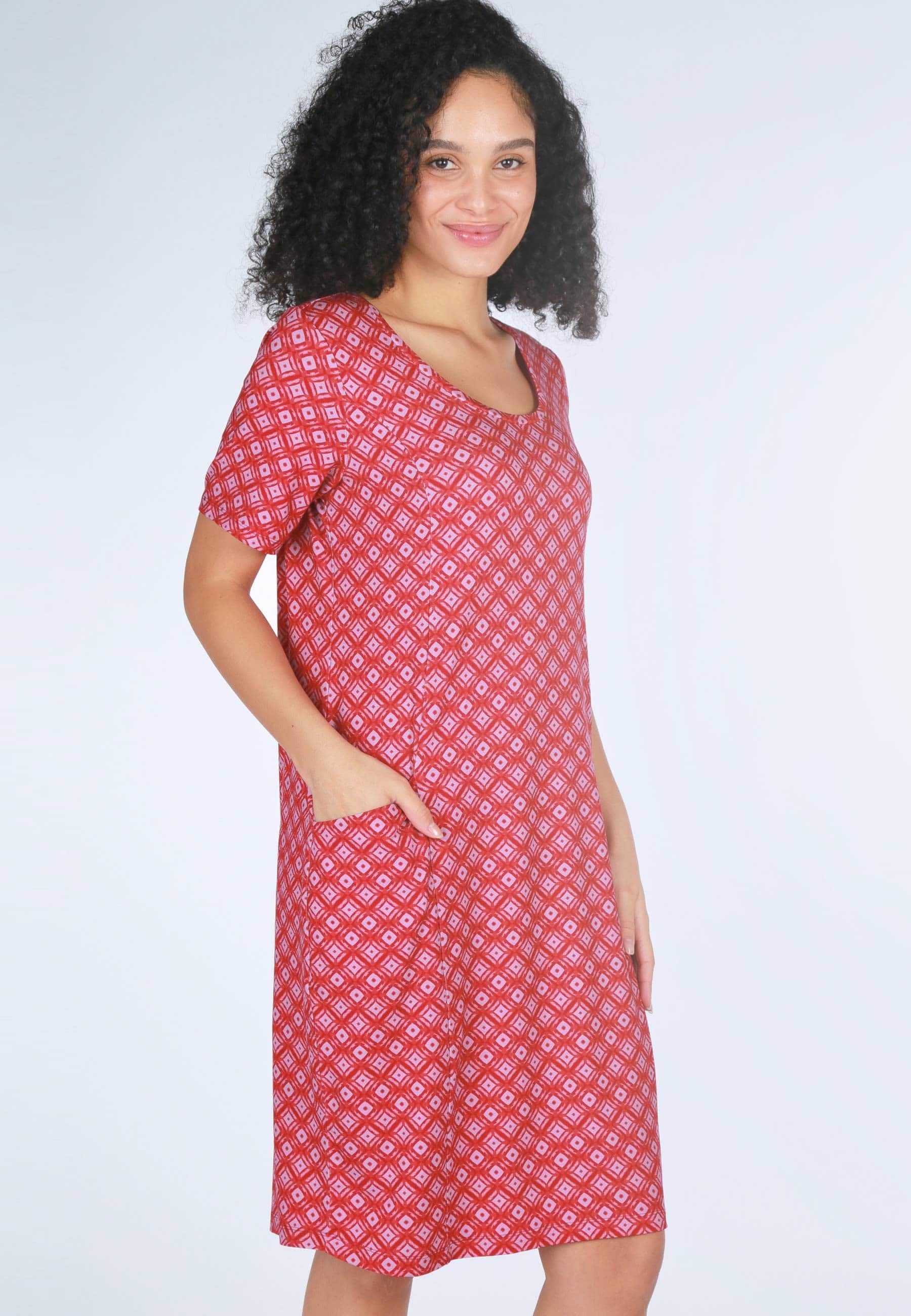 Deerberg Sommerkleid Jolanise geo