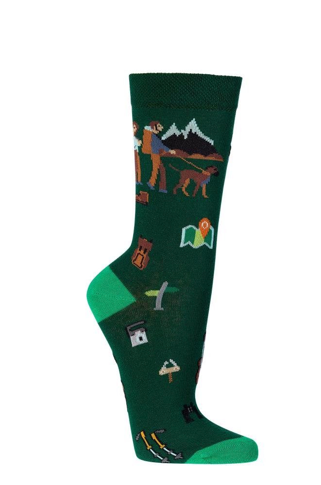 FussFreunde Freizeitsocken 2 Paar Fun Socken, Spaß mit Socken, über 70 Motive, ANTI-LOCH-GARANTIE Wanderfreunde