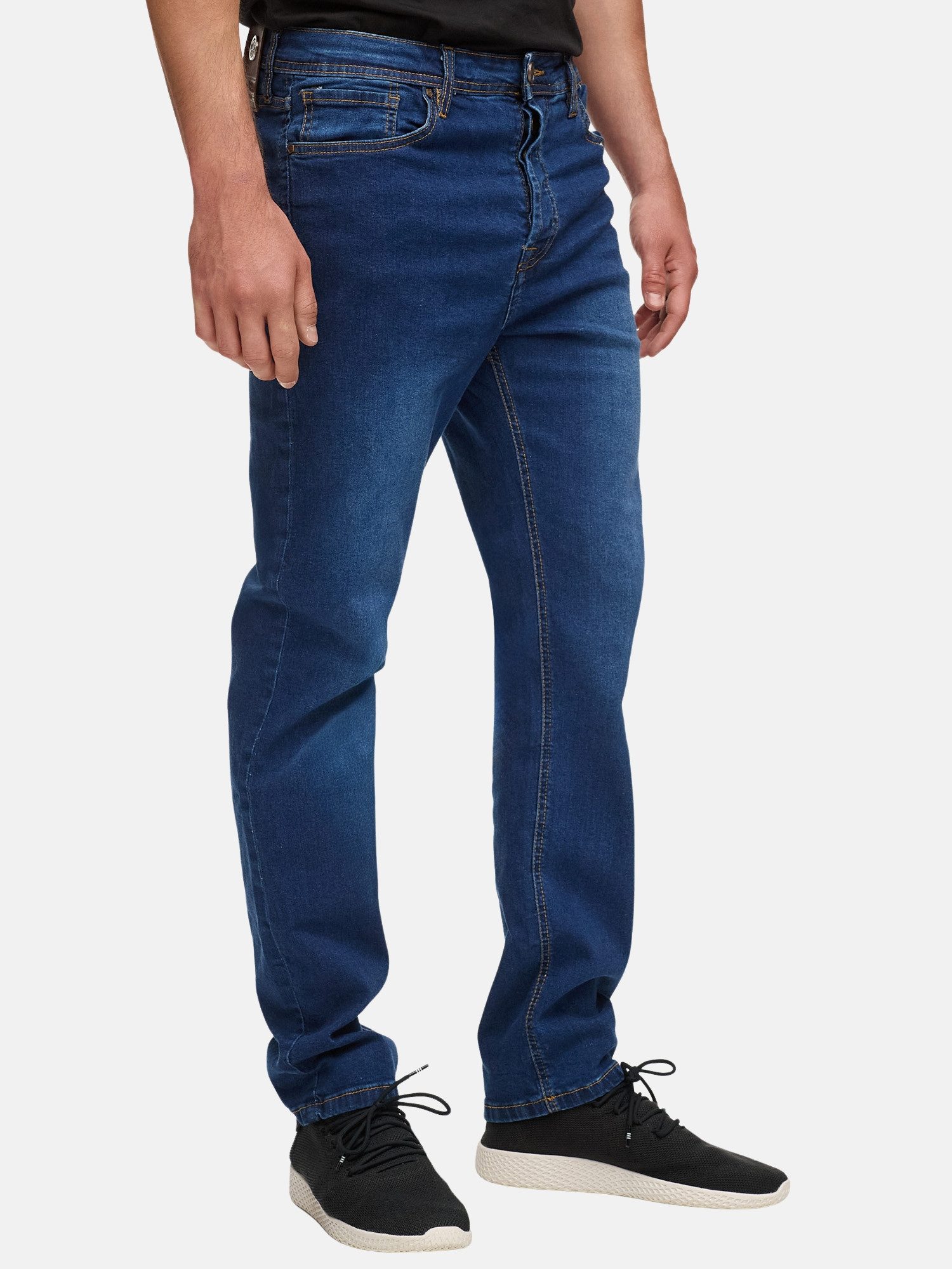 Tazzio Straight-Jeans Denim A105 Stretch mit Elasthan - Regular Fit mit geradem Bein – Bild 5 von 5