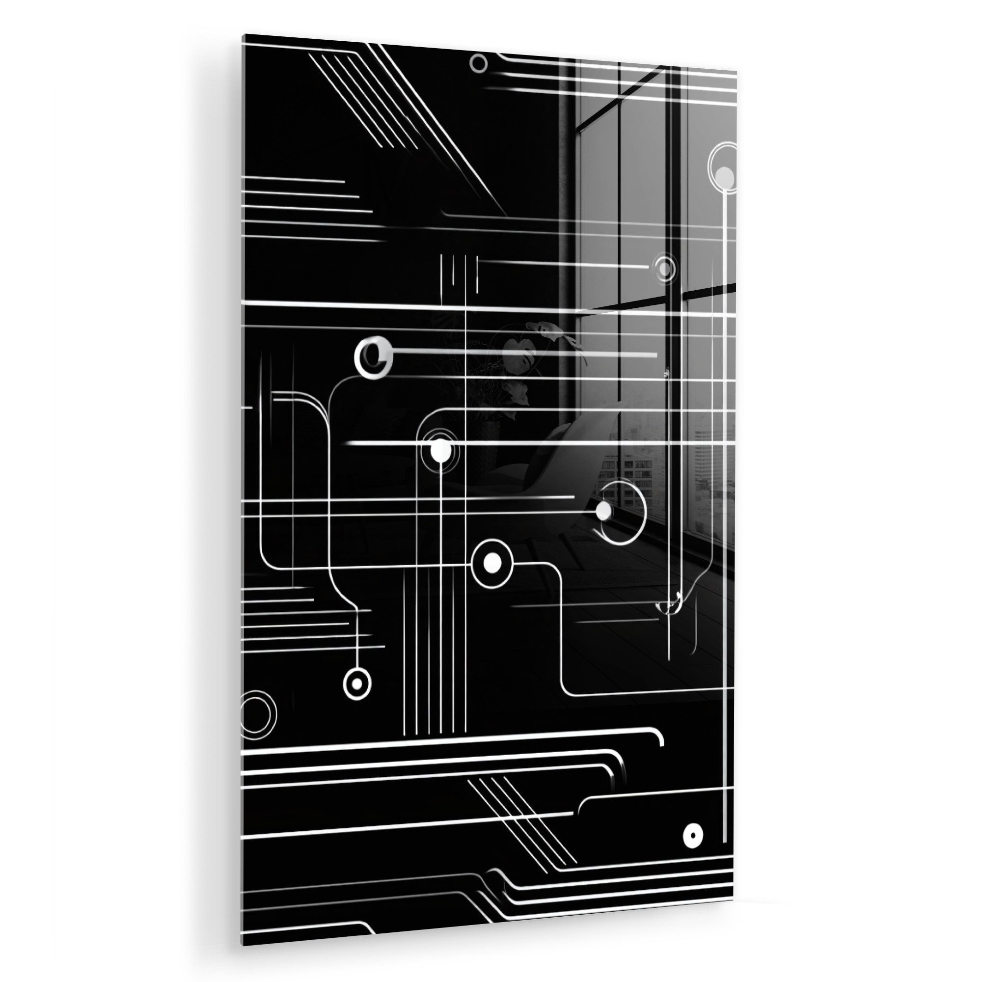 MuchoWow Acrylglasbild Spiele - Abstrakt - günstig online kaufen