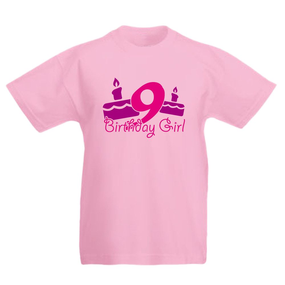 G-graphics T-Shirt 9 – Birthday girl günstig online kaufen