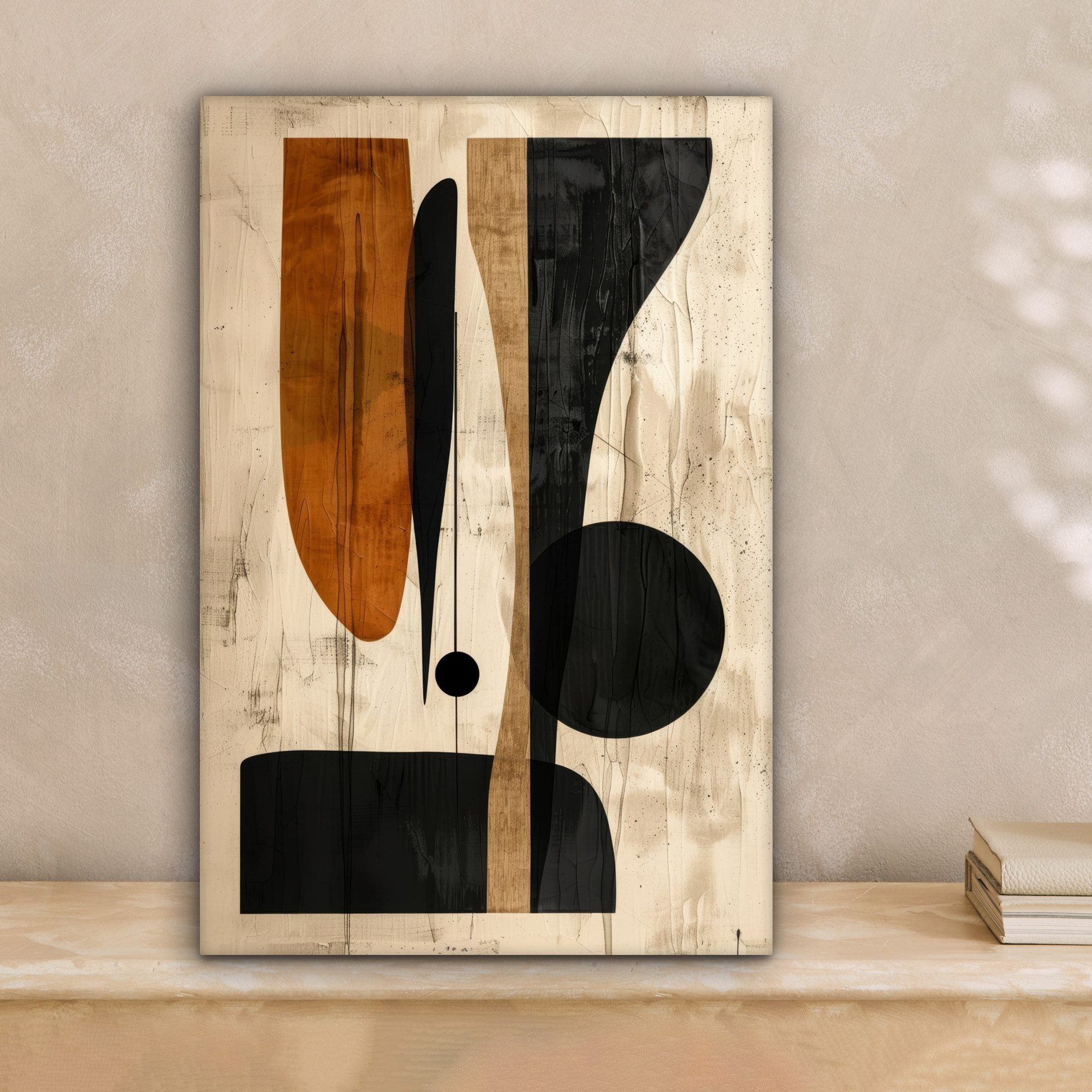 OneMillionCanvasses® Leinwandbild Abstrakt - Kunst - Formen - Modern, Fotod günstig online kaufen