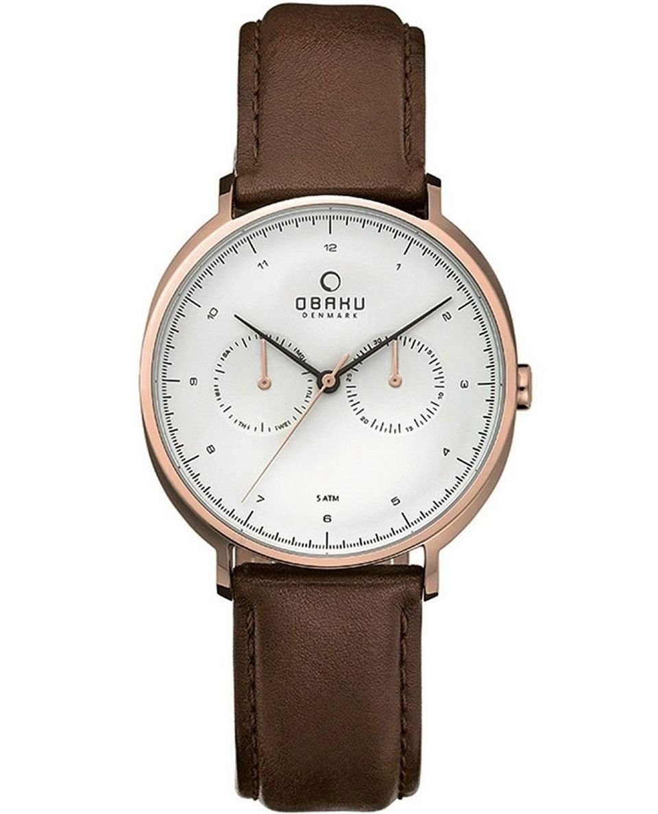 Quarzuhr Obaku V193GMVIRN Herrenuhr