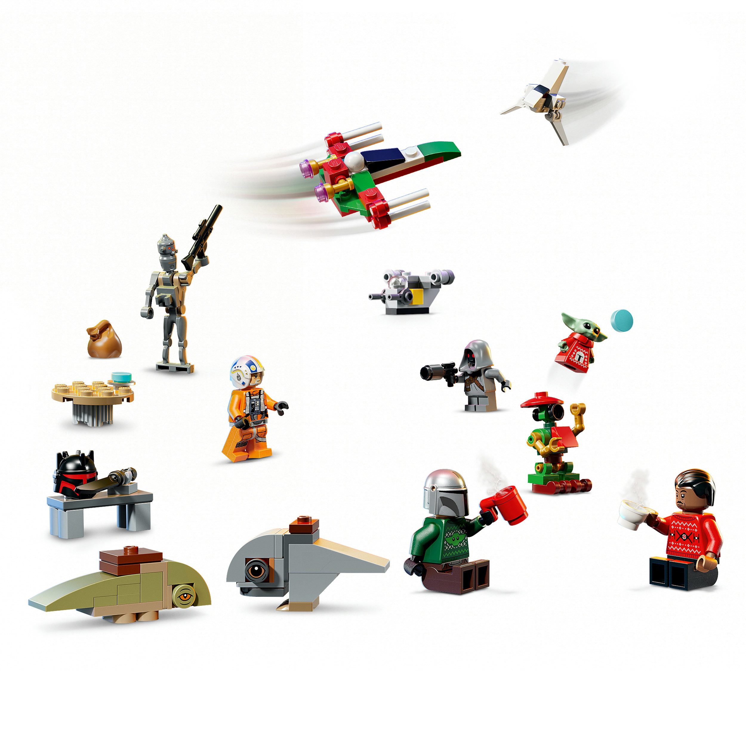 LEGO® Spielzeug-Adventskalender Adventskalender 2026 (75456), LEGO Star Wars™ (293-tlg), Made in Europe – Bild 5 von 5