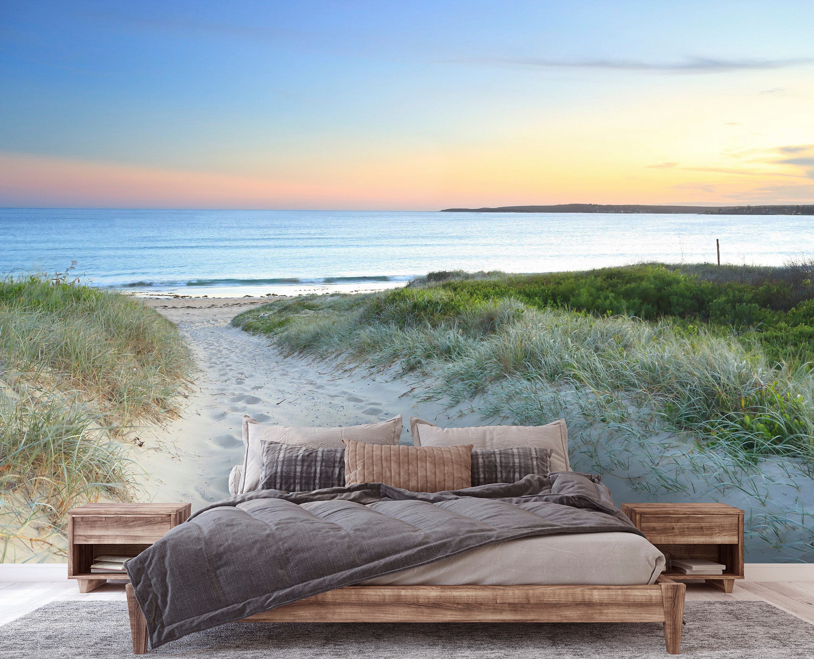 Wallarena Fototapete Strand Meer Natur Wohnzimmer günstig online kaufen