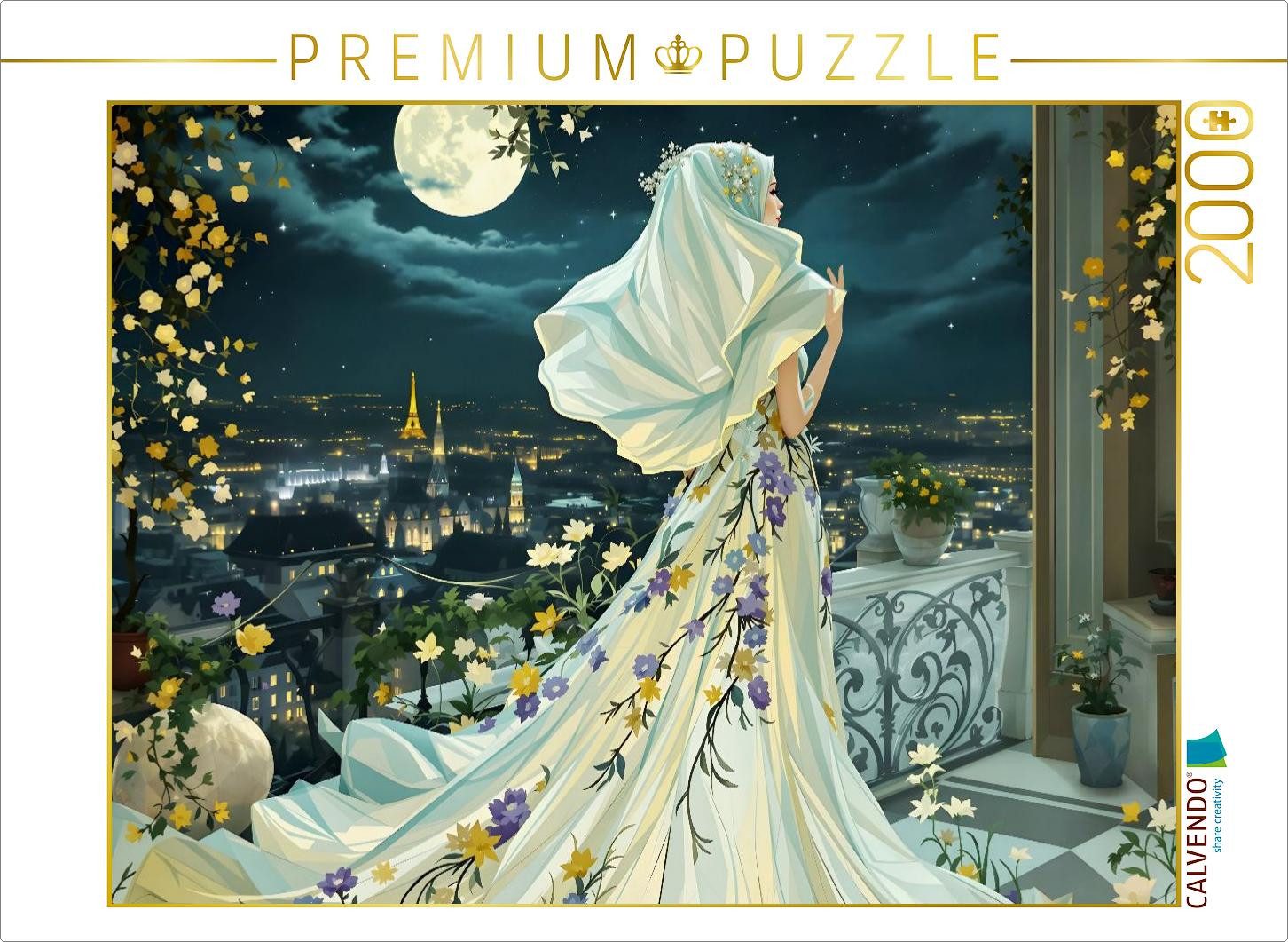 CALVENDO Puzzle CALVENDO Puzzle Schön und unnahbar, 2000 Teile Lege-Größe 90 × 67 cm, 2000 Puzzleteile