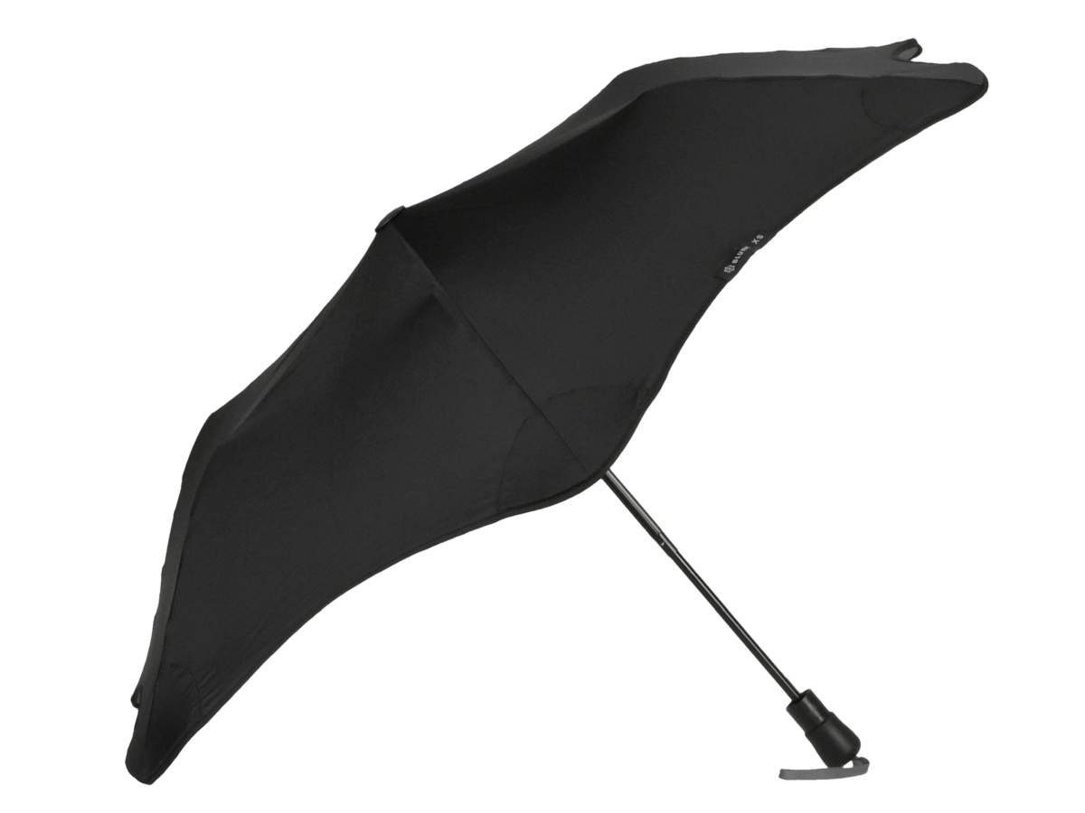Regenschirm, und schwarz Taschenschirm, Auto Taschenregenschirm 96cm für Metro, unterwegs, Blunt Durchmesser