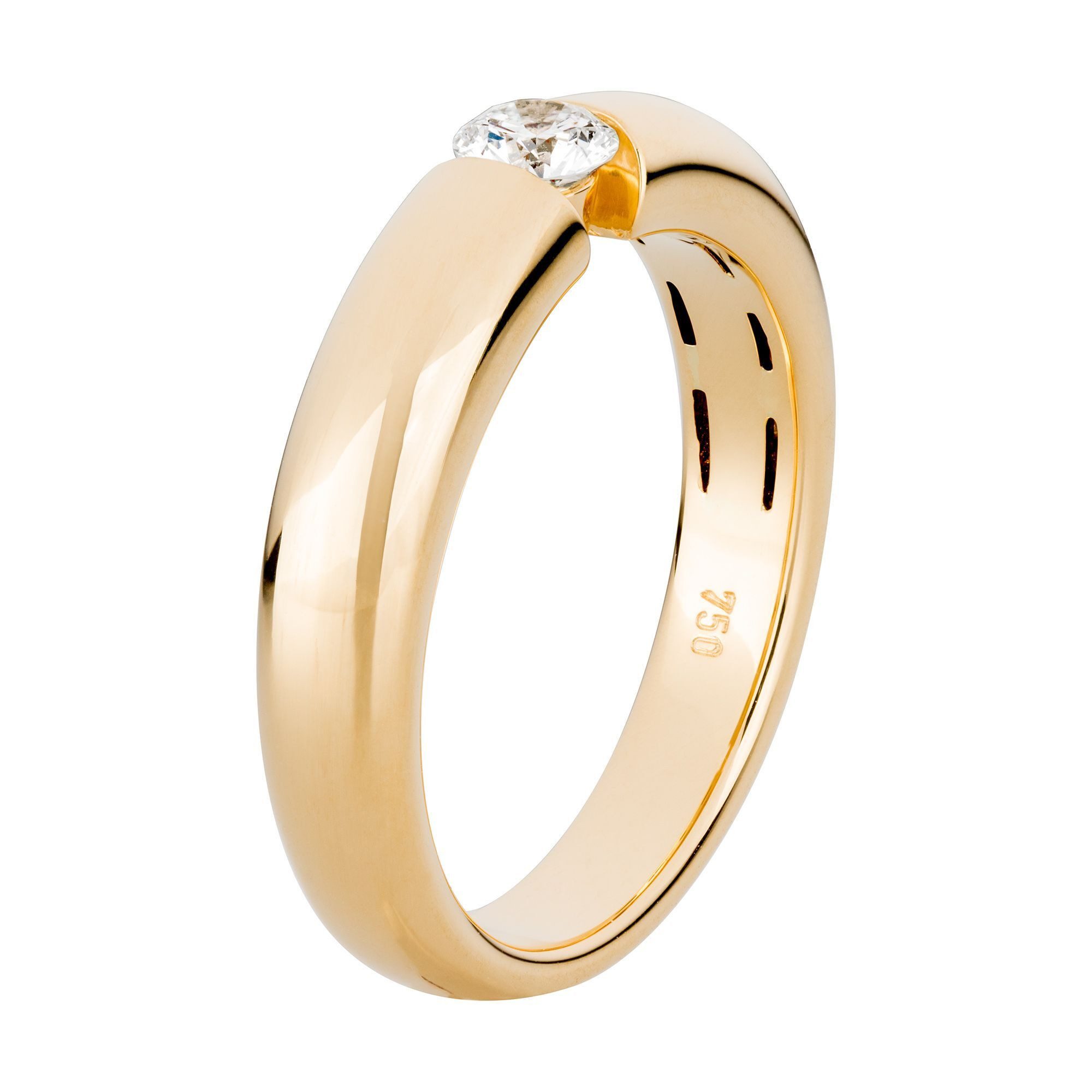 Orolino Fingerring Gold 750 mit natürlichem Brillant 0,25ct. günstig online kaufen