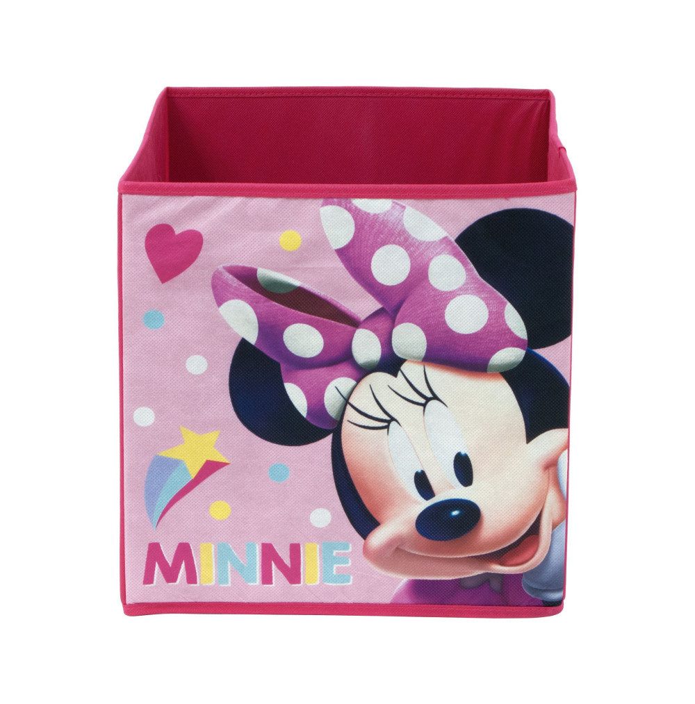 Disney Aufbewahrungsbox Disney Minnie Spielzeug-Aufbewahrungsbox 31×31×31 c günstig online kaufen