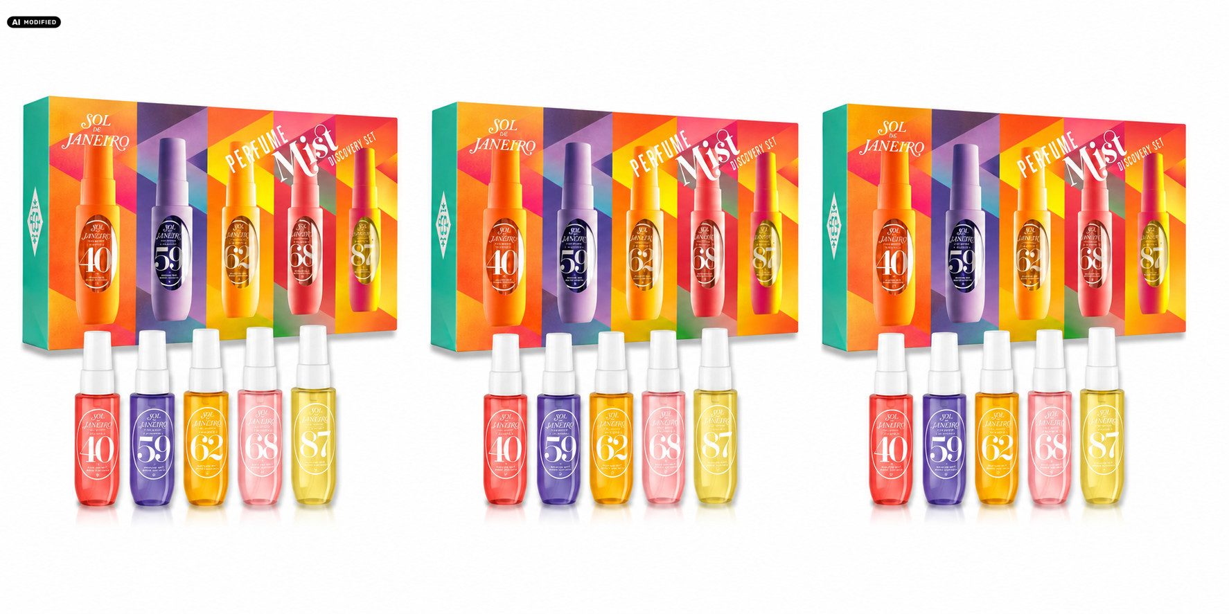 Sol de Janeiro Pflege-Geschenkset Sol de Janeiro Cheirosa Mist Discovery Set 3er Set, 5-tlg., Vorteilspack mit 3 Discovery Sets in Reisegröße